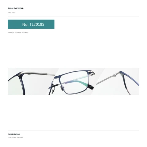 Hinge and temple details