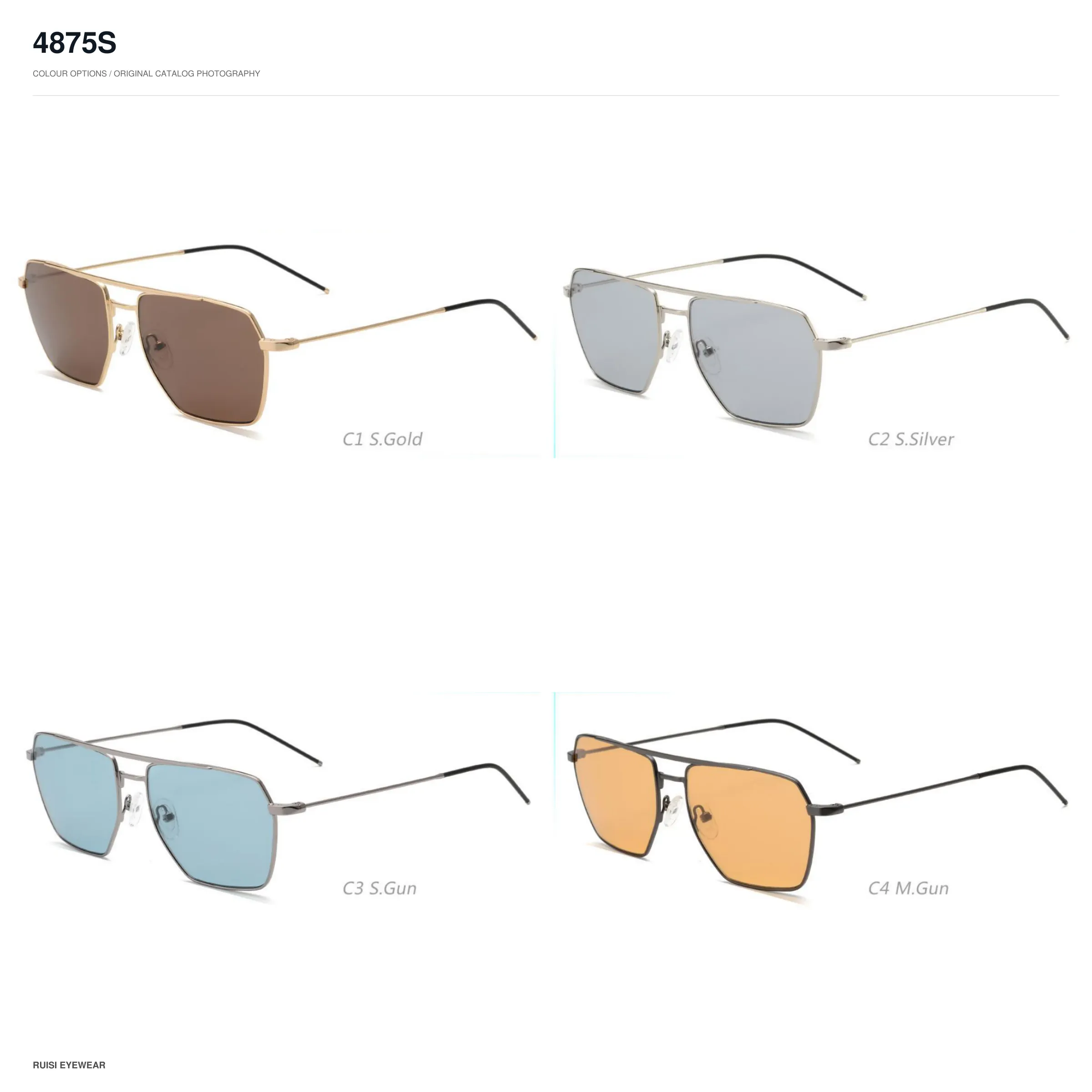 4875S Metal Sunglasses