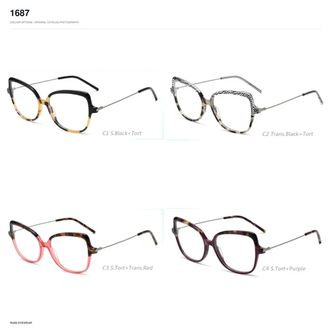 1687 Acetate Optical Frames