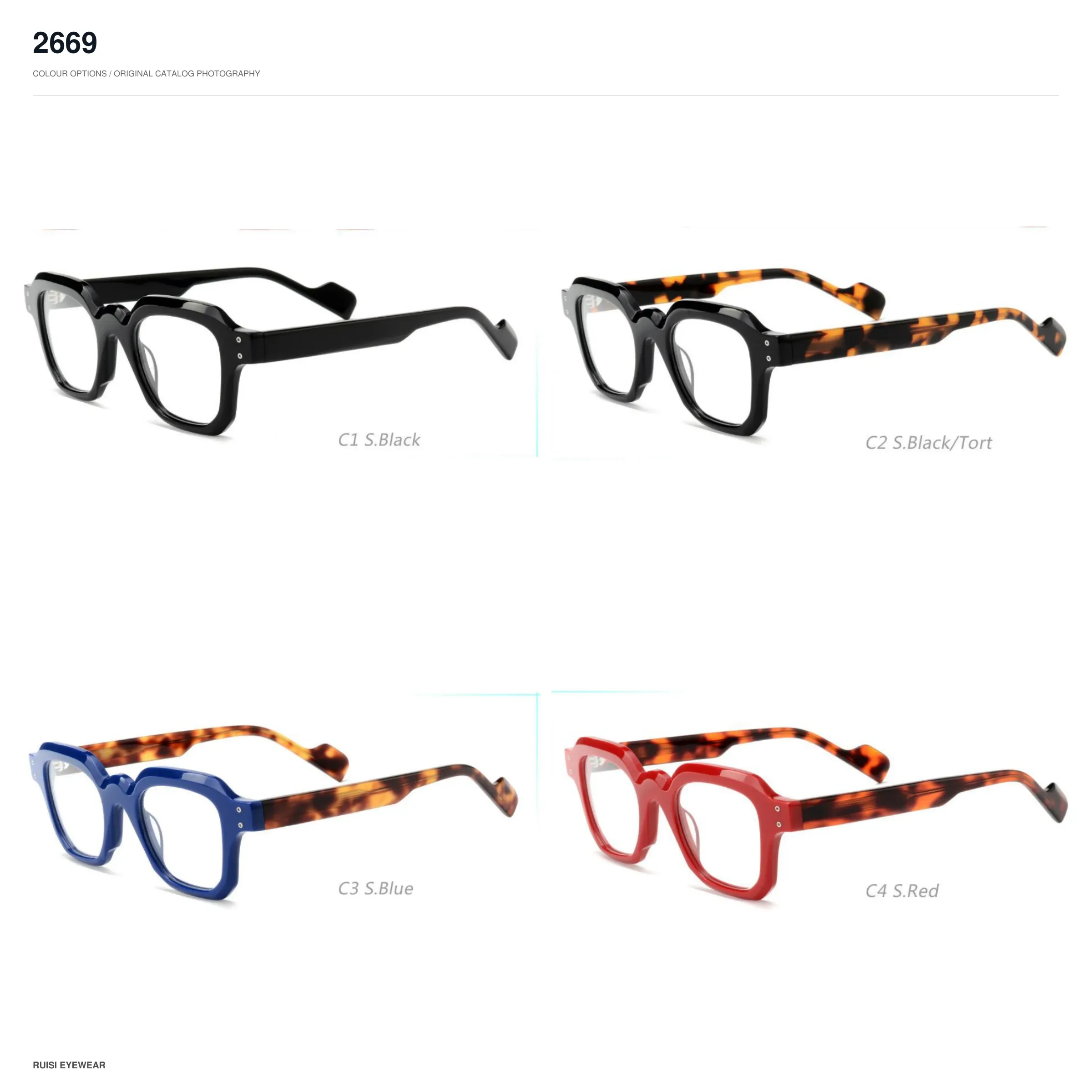 2669 Acetate Optical Frames