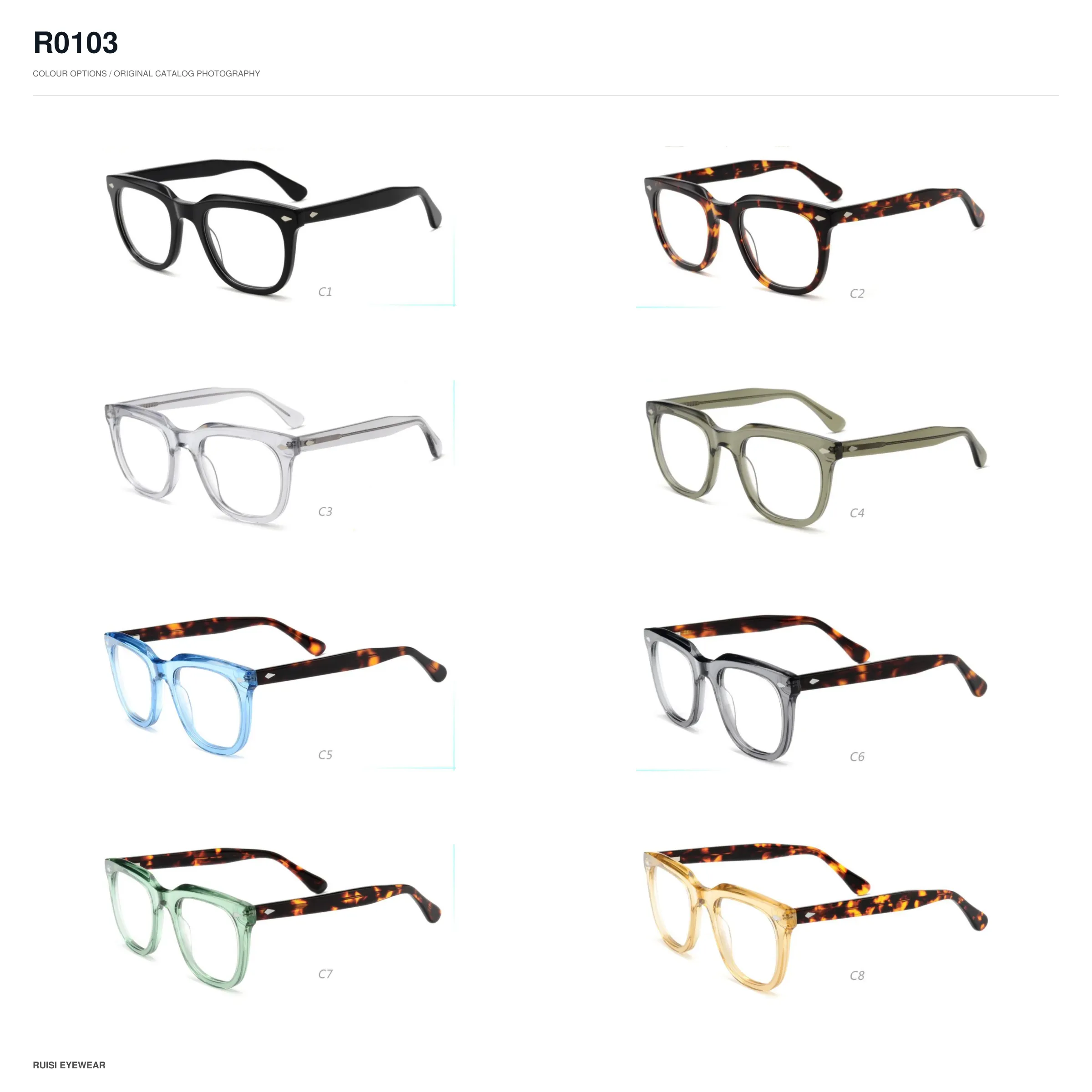 R0103 Acetate Optical Frames