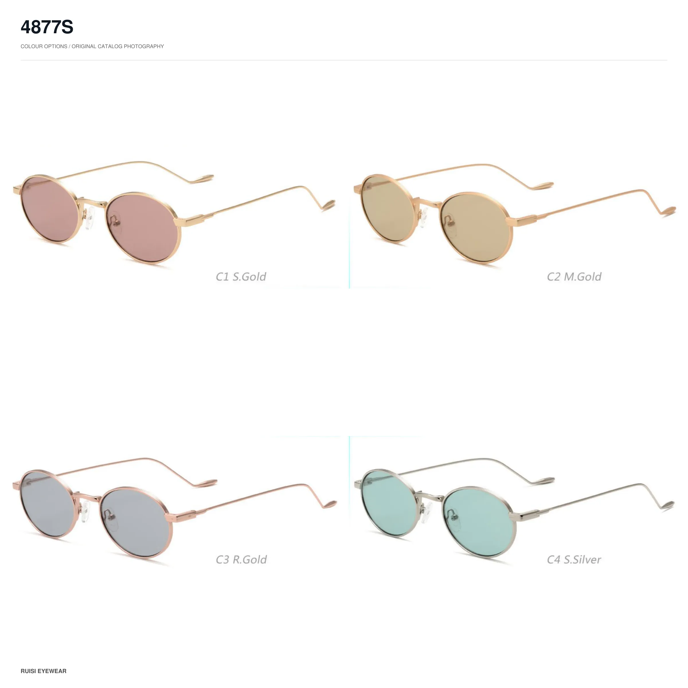 4877S Metal Sunglasses