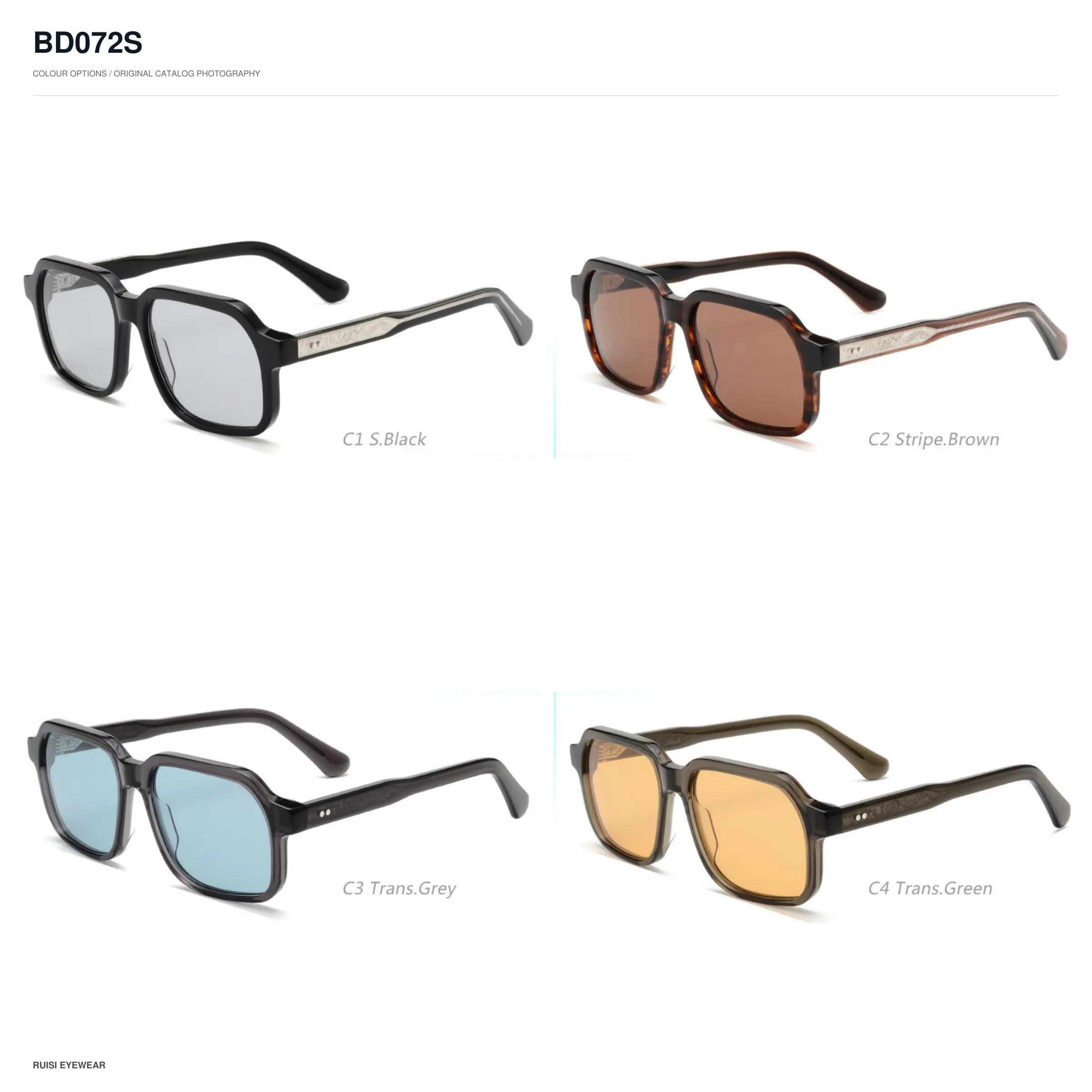 BD072S Acetate Sunglasses