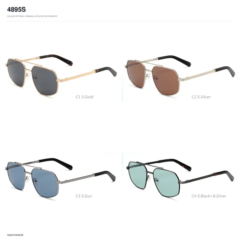 4895S Metal Sunglasses