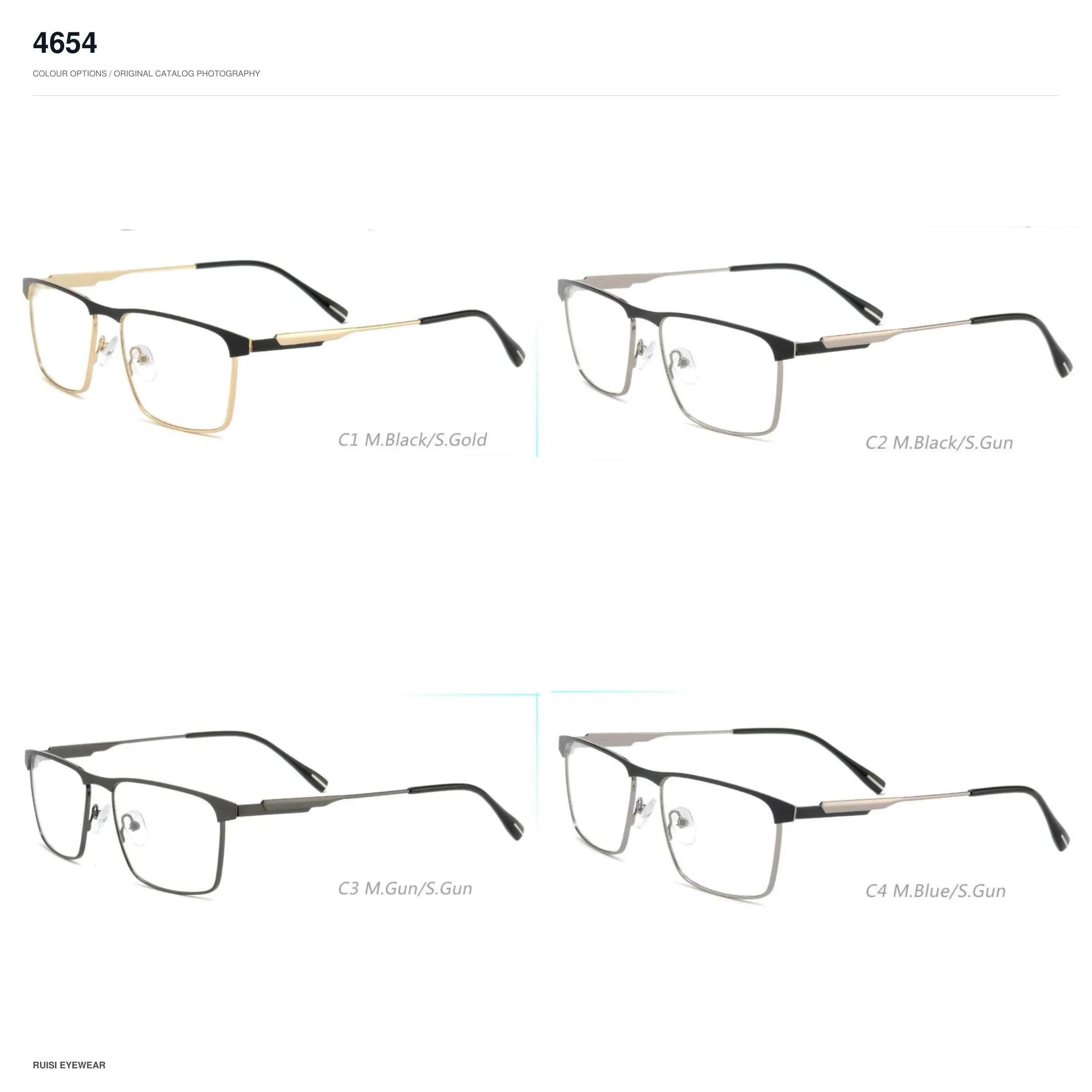 4654 Metal Optical Frames