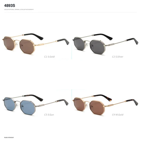 4893S Metal Sunglasses