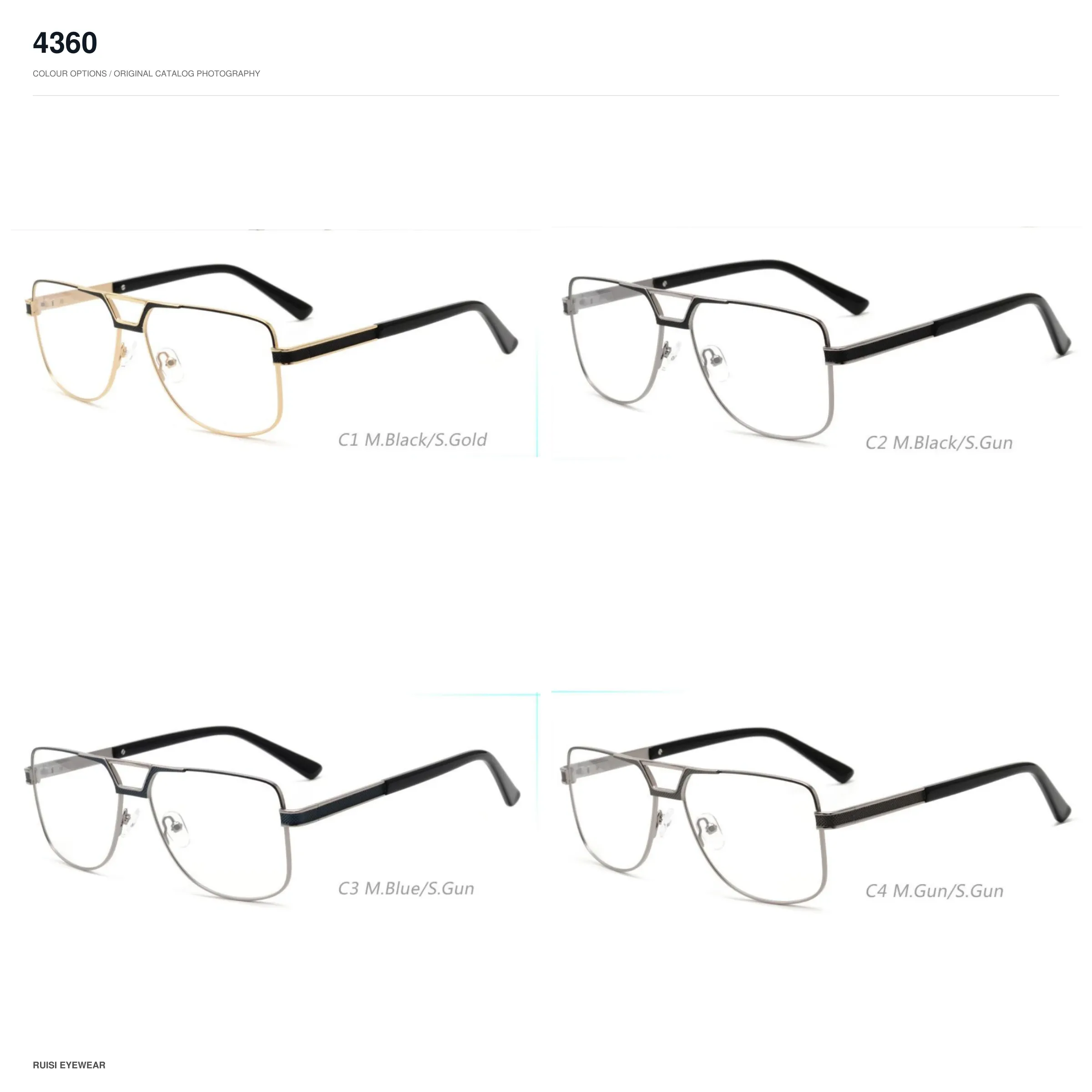 4360 Metal Optical Frames