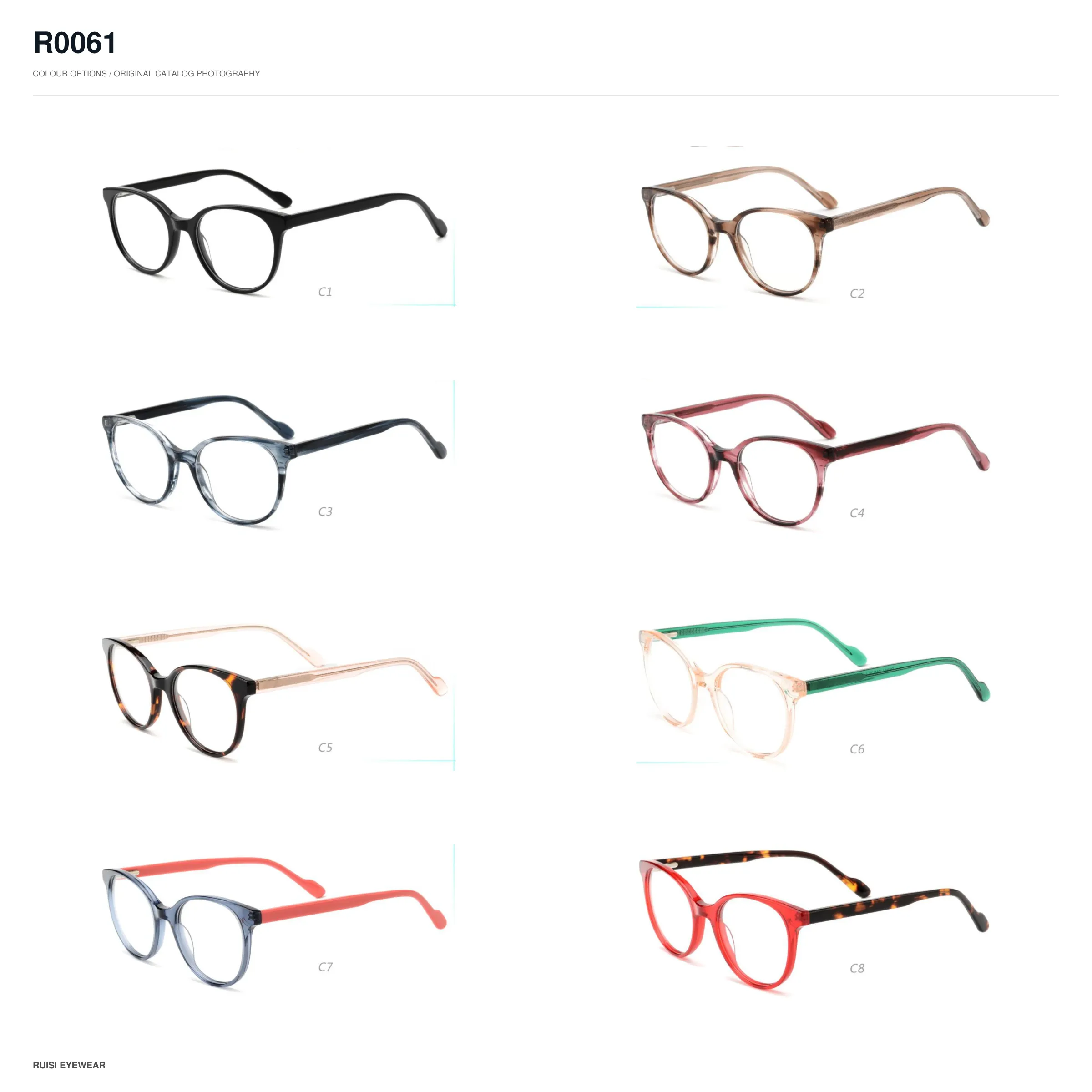 R0061 Acetate Optical Frames