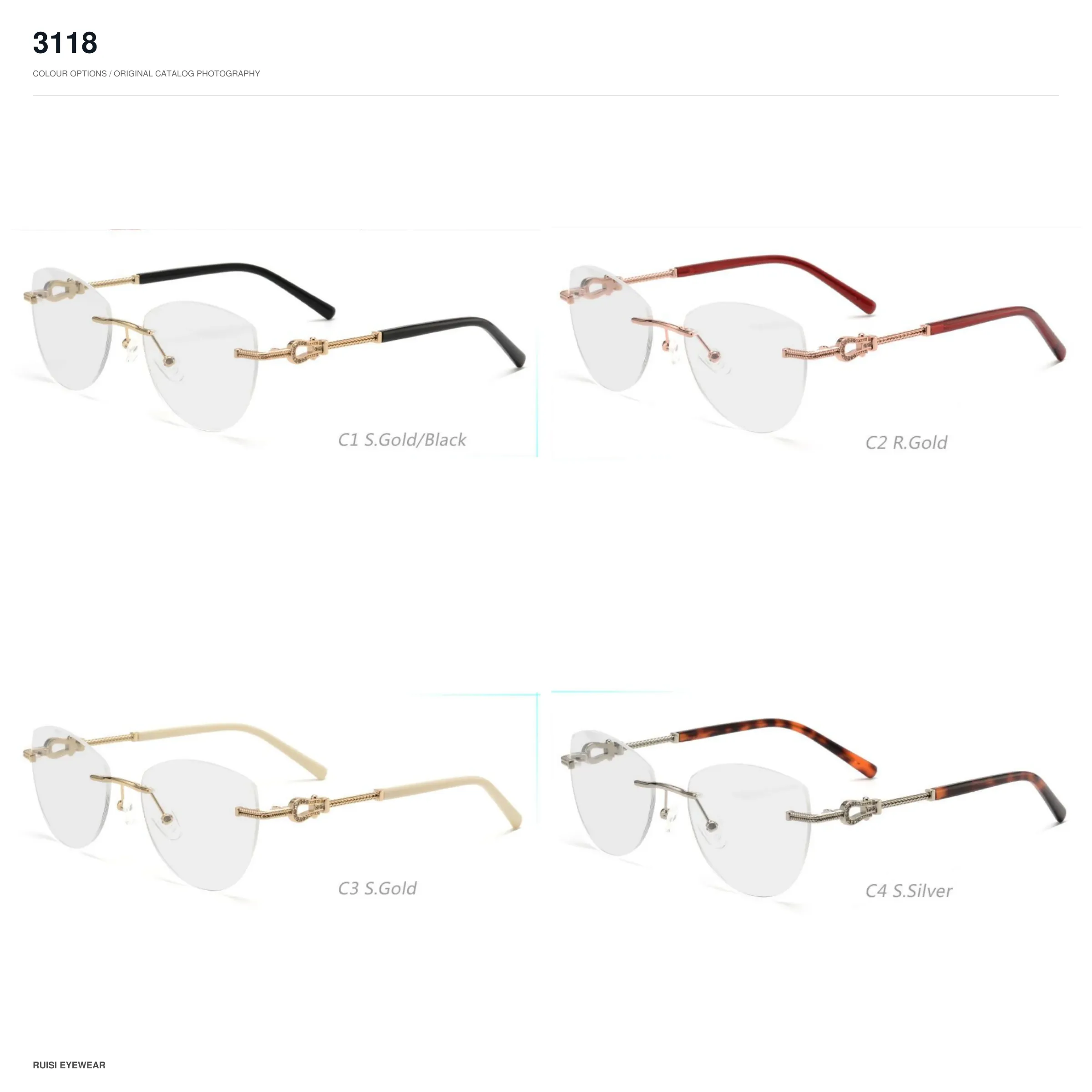 3118 Metal Optical Frames