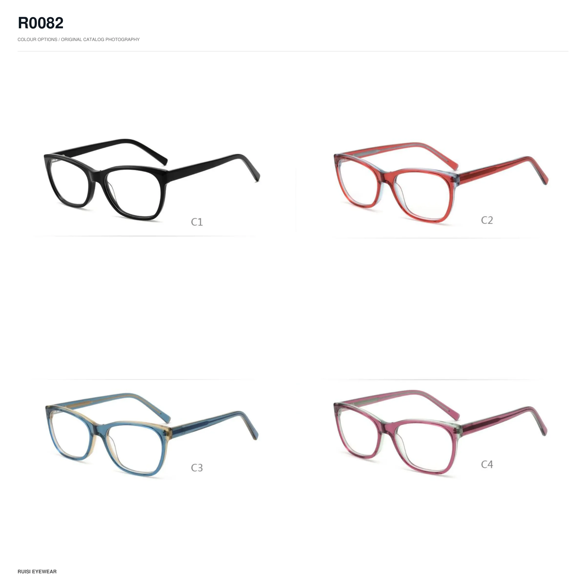 R0082 Acetate Optical Frames