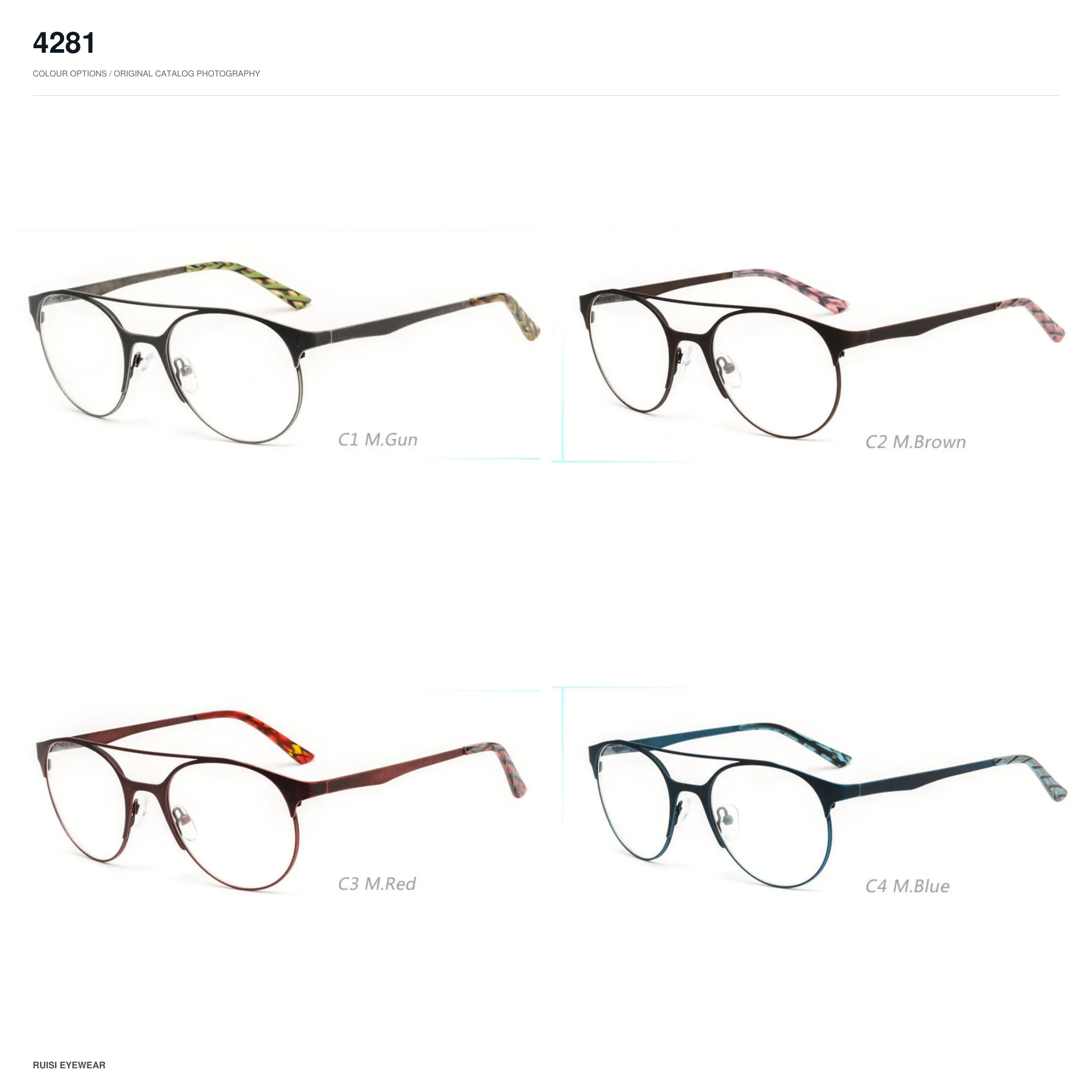 4281 Metal Optical Frames