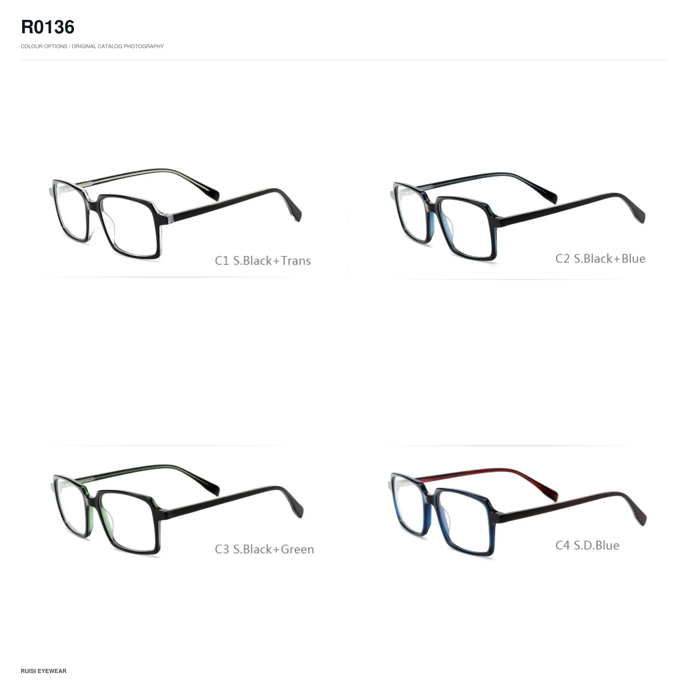 R0136 Acetate Optical Frames