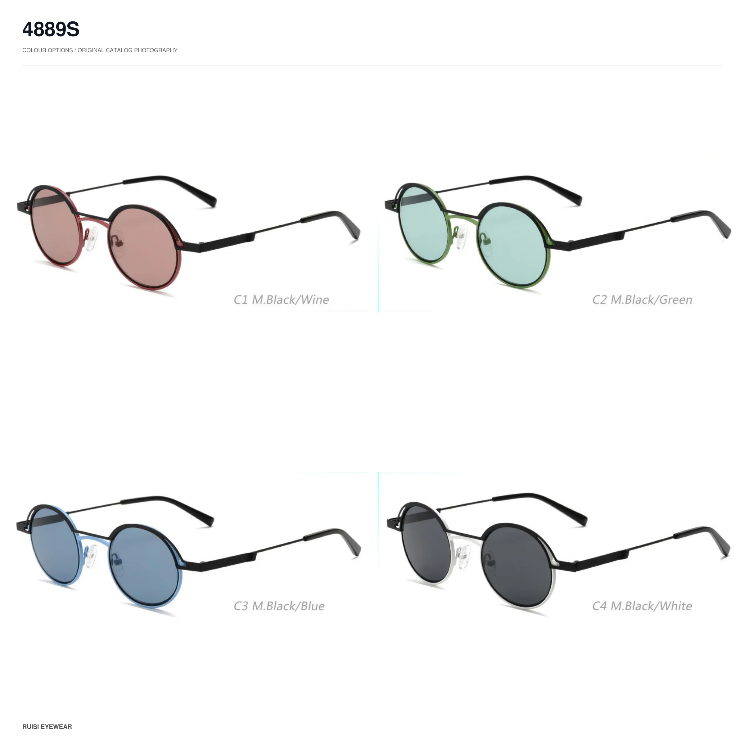 4889S Metal Sunglasses