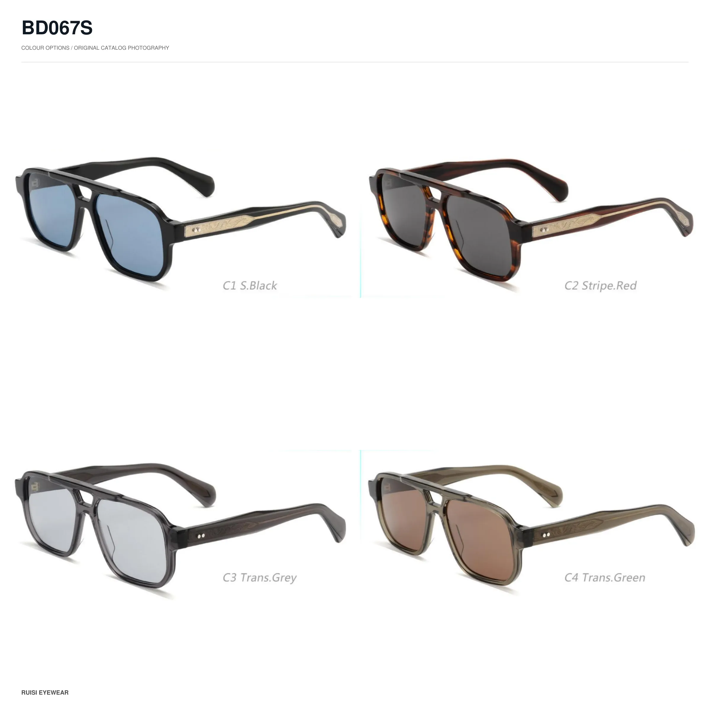 BD067S Acetate Sunglasses