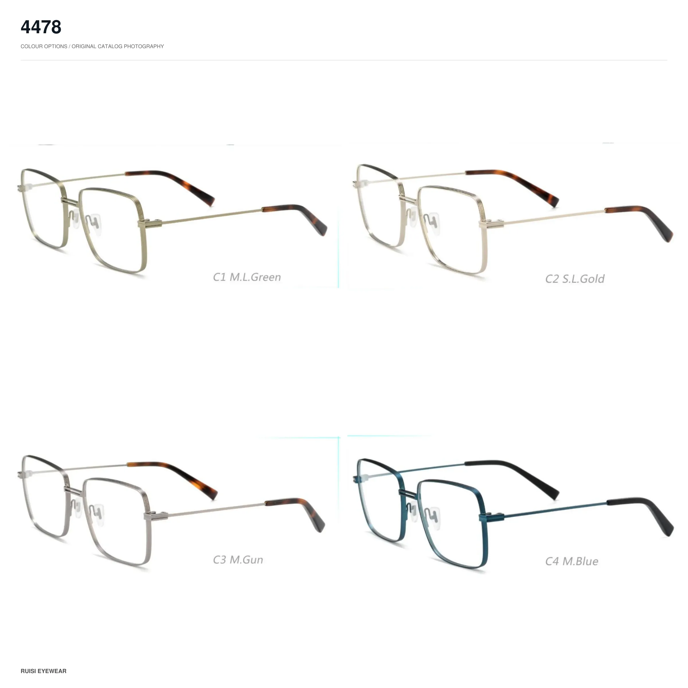 4478 Metal Optical Frames