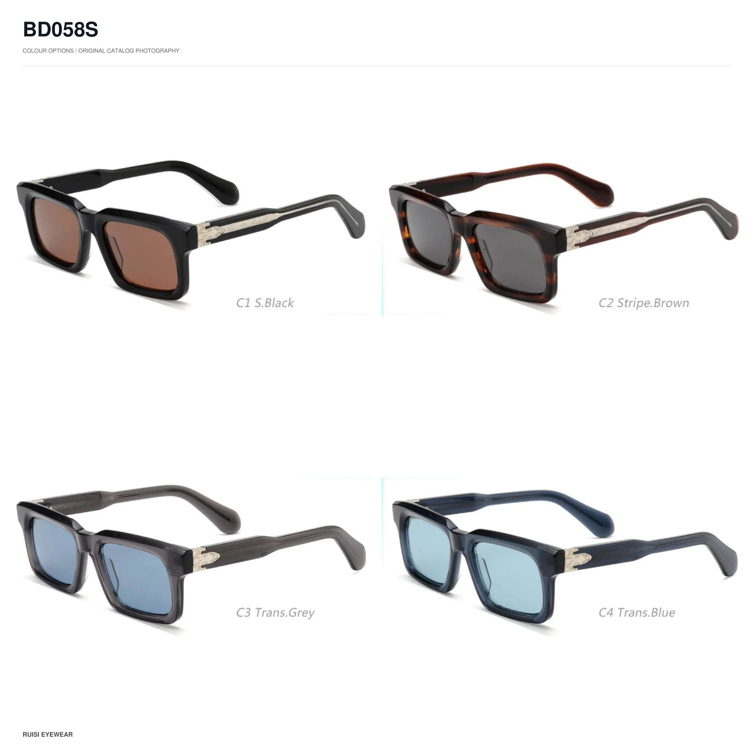 BD058S Acetate Sunglasses