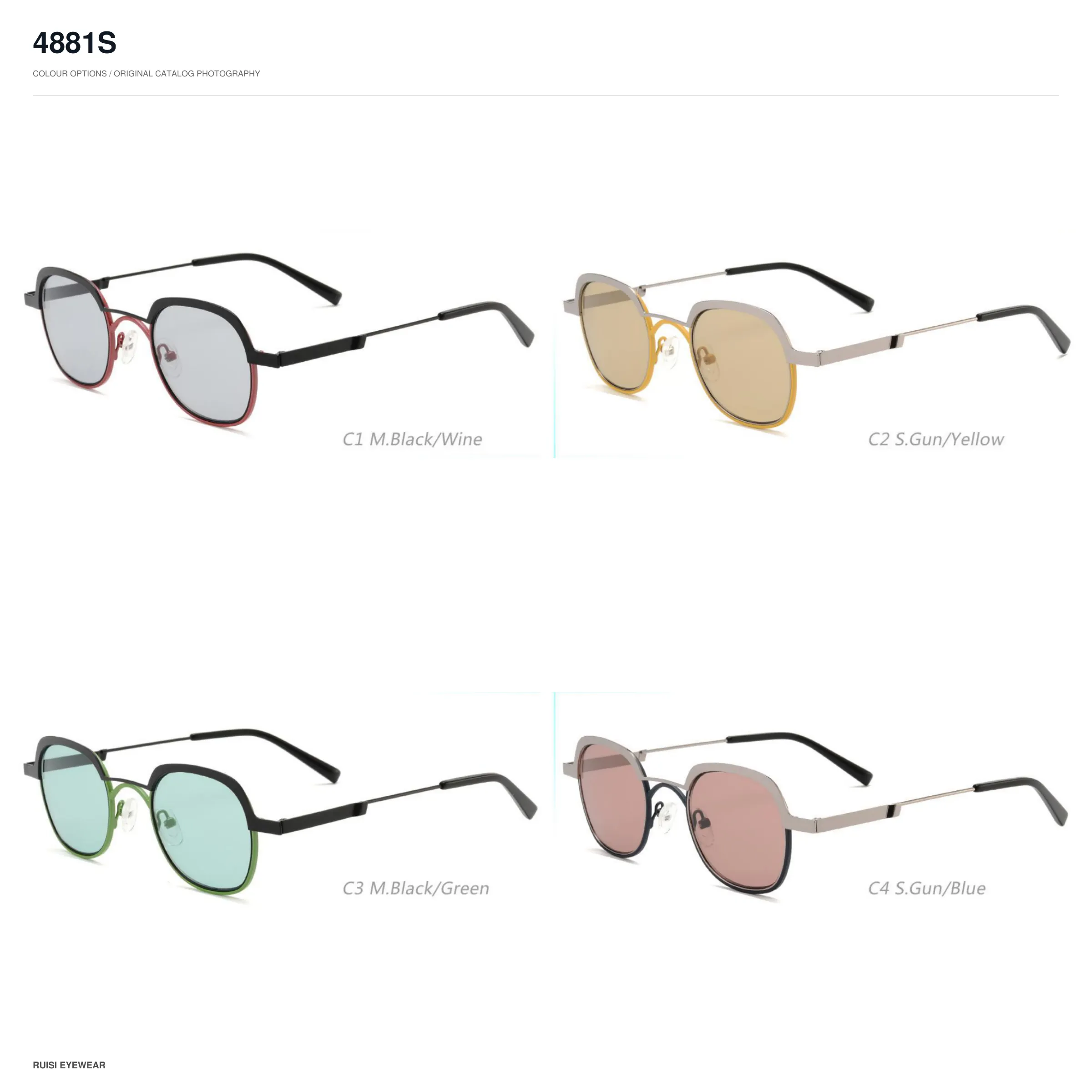 4881S Metal Sunglasses