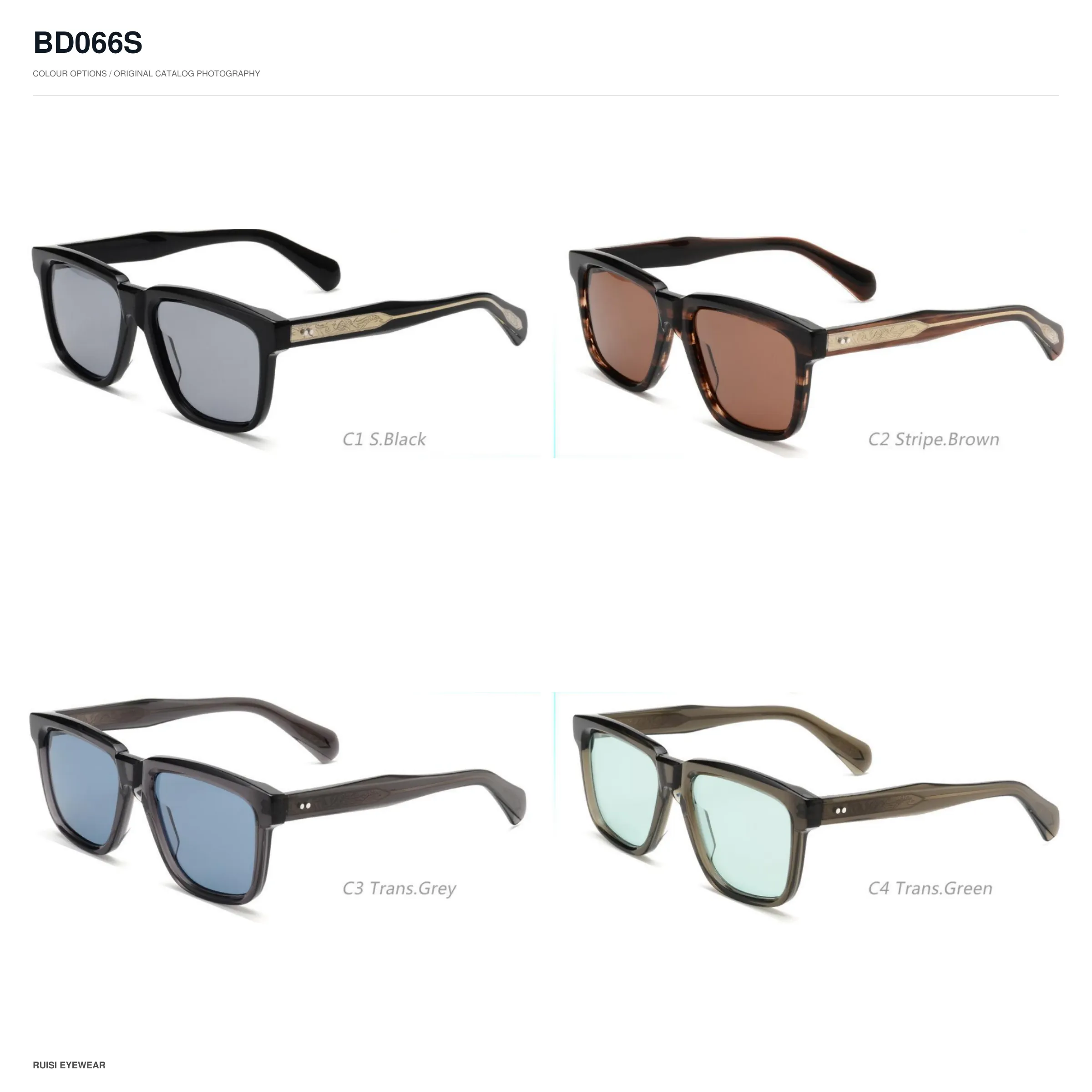 BD066S Acetate Sunglasses