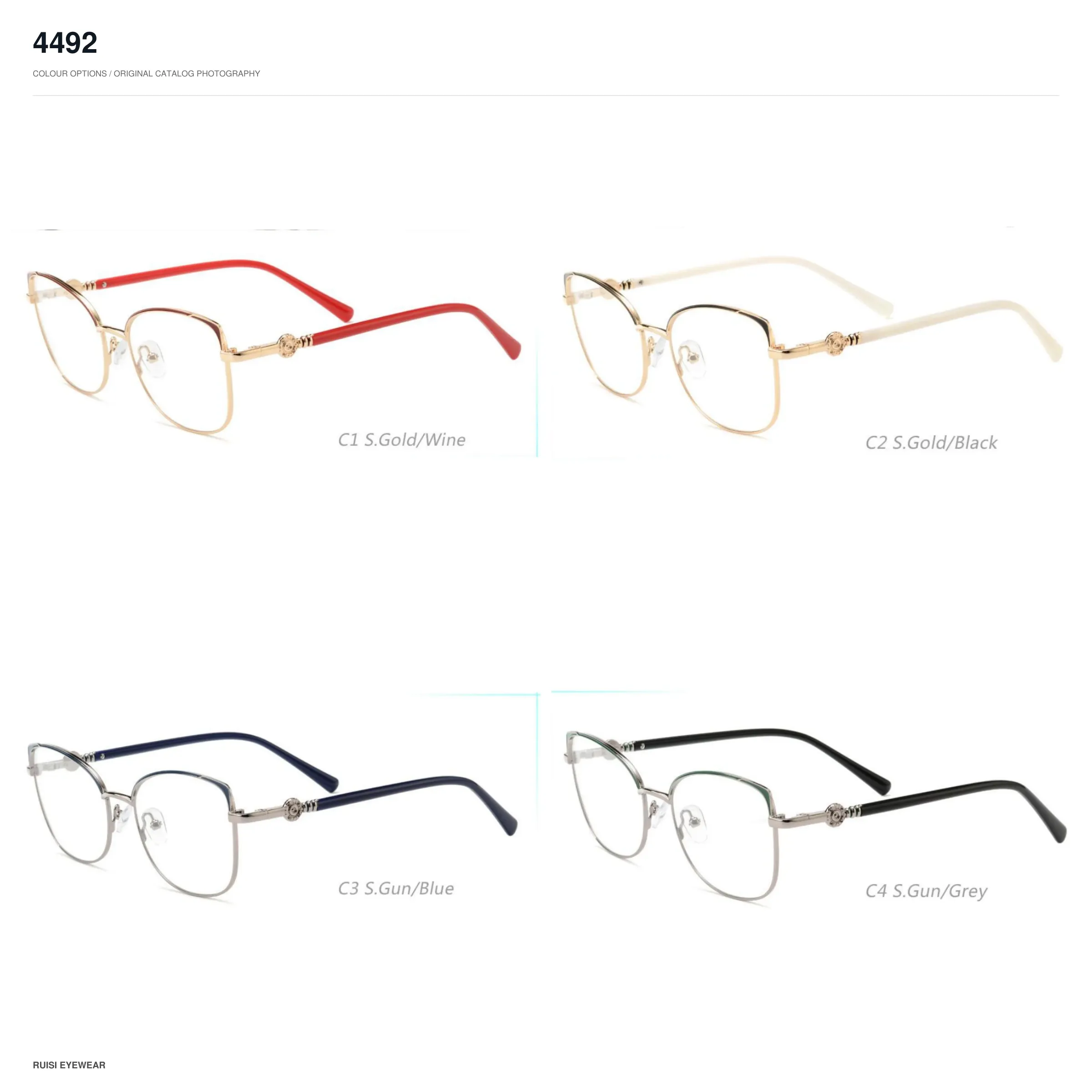 4492 Metal Optical Frames