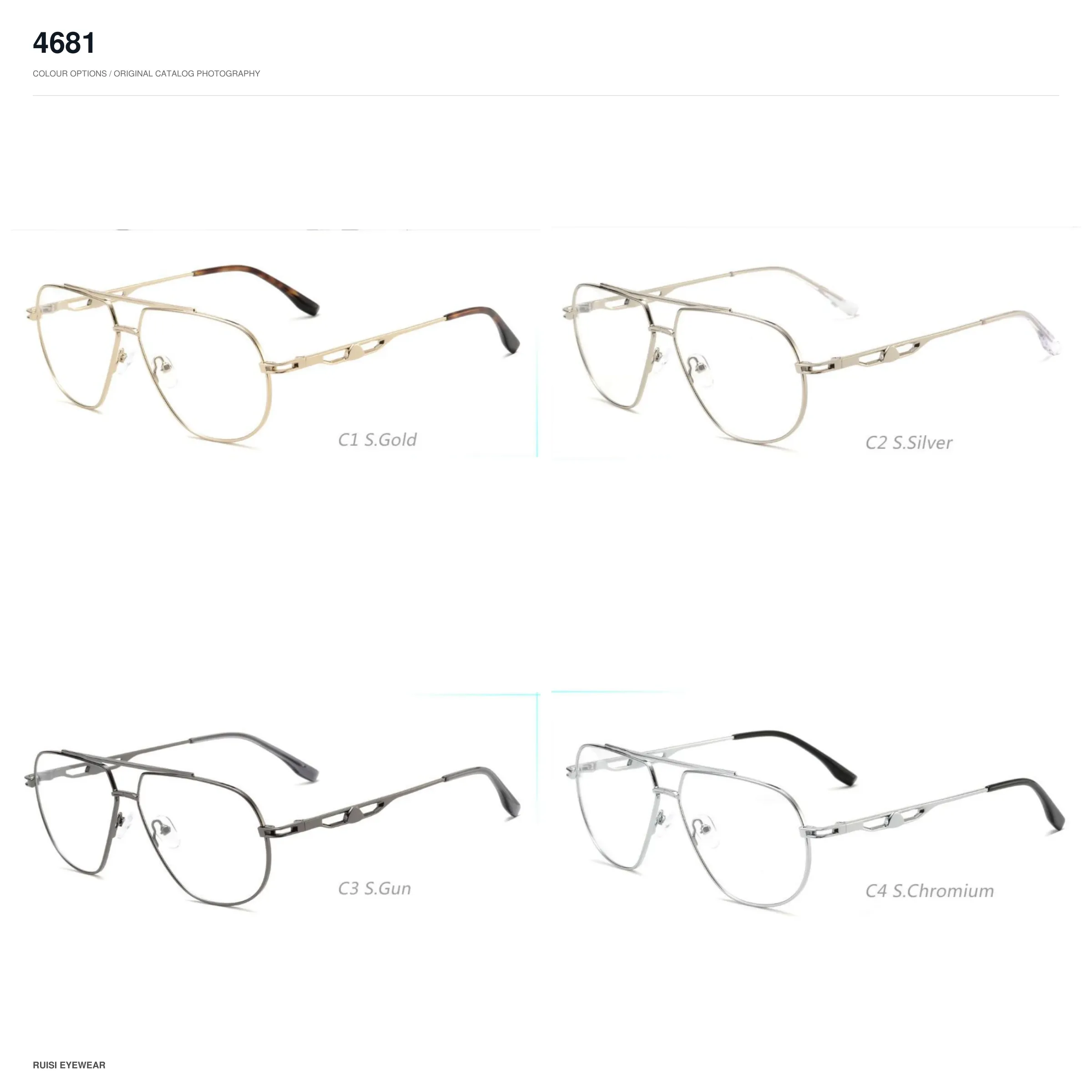 4681 Metal Optical Frames