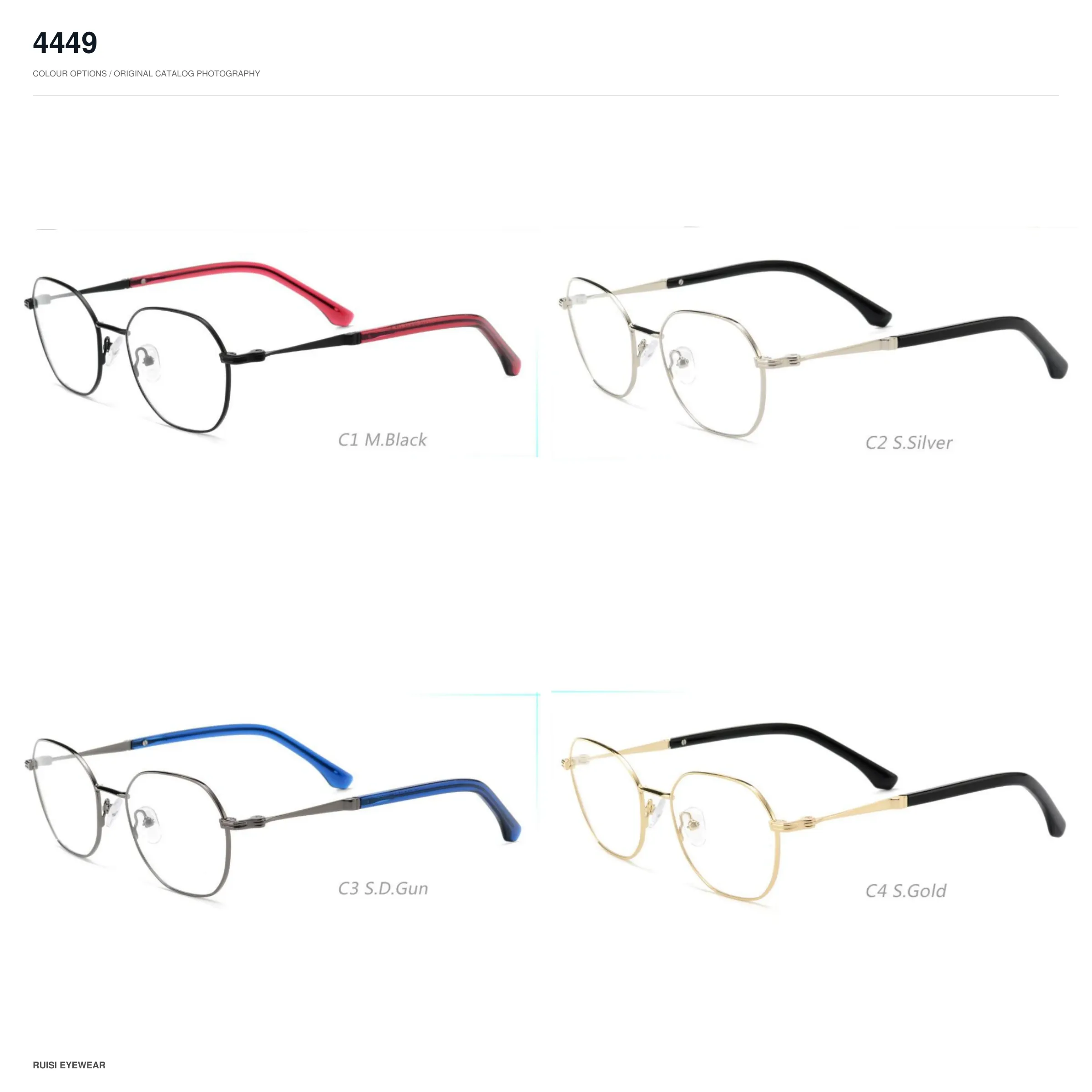 4449 Metal Optical Frames