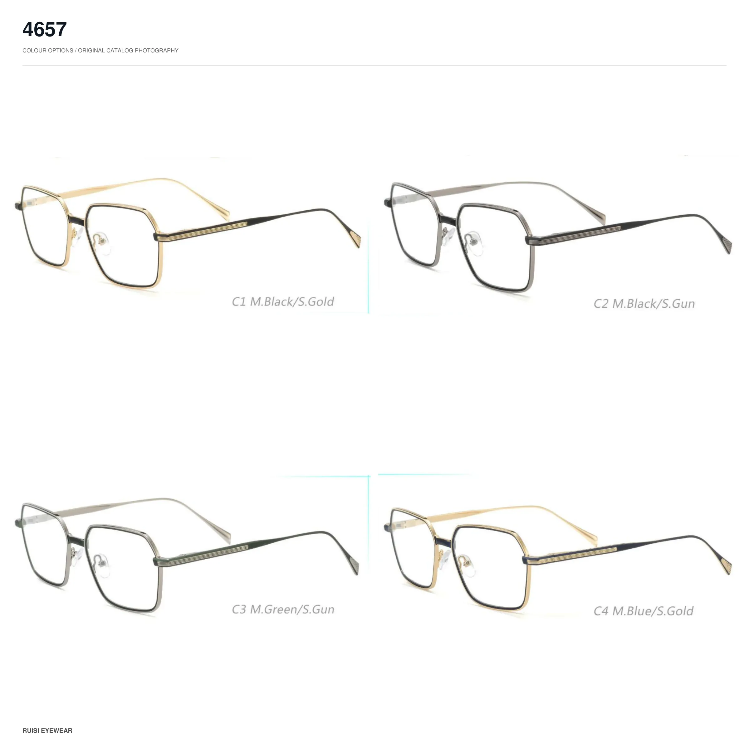 4657 Metal Optical Frames