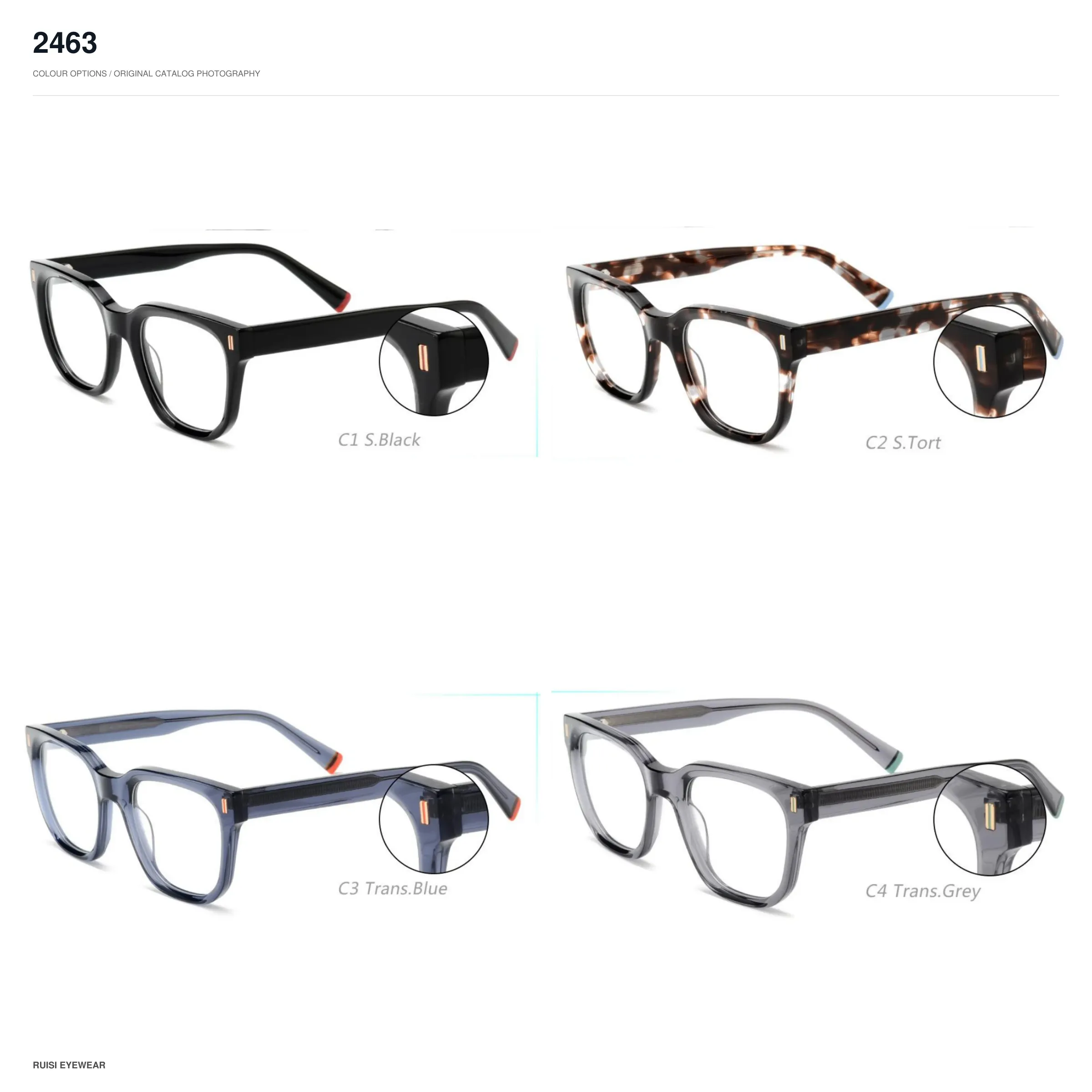 2463 Acetate Optical Frames