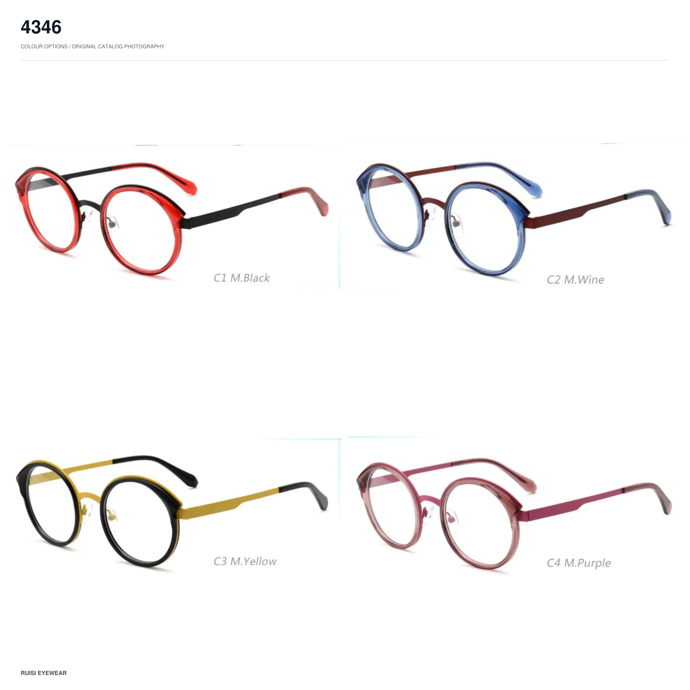 4346 Metal Optical Frames