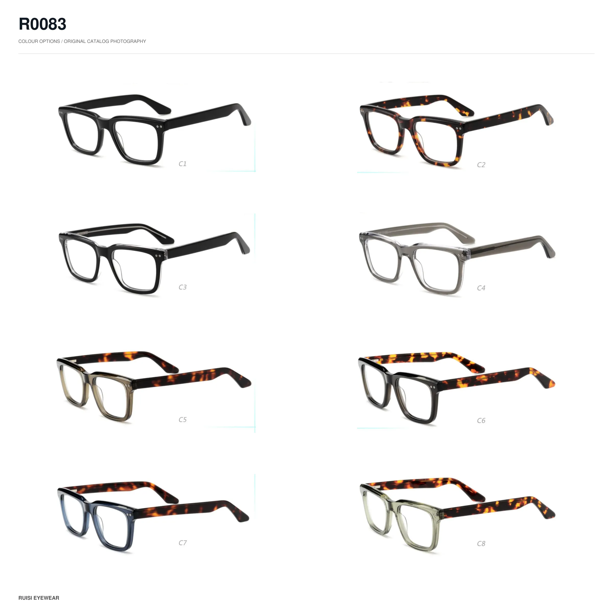 R0083 Acetate Optical Frames