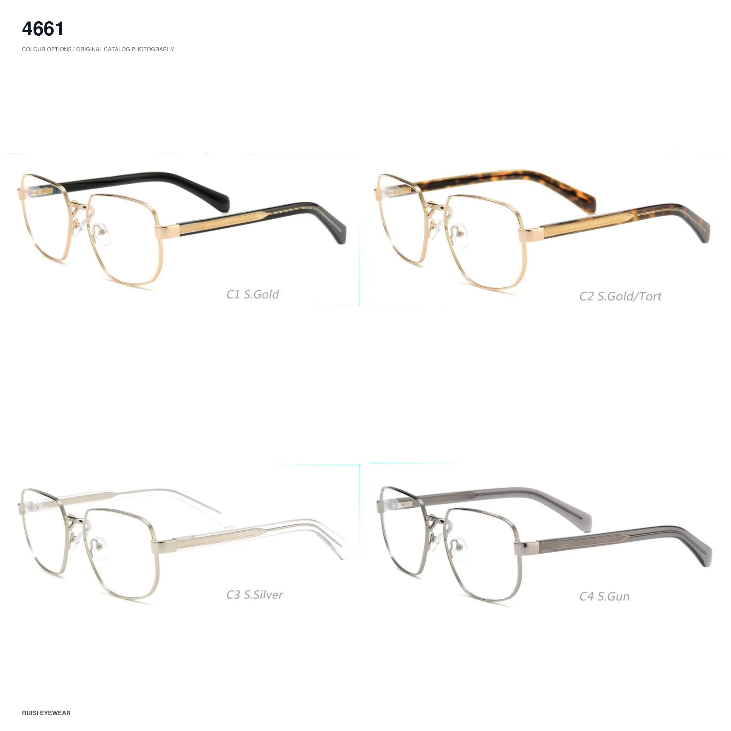 4661 Metal Optical Frames