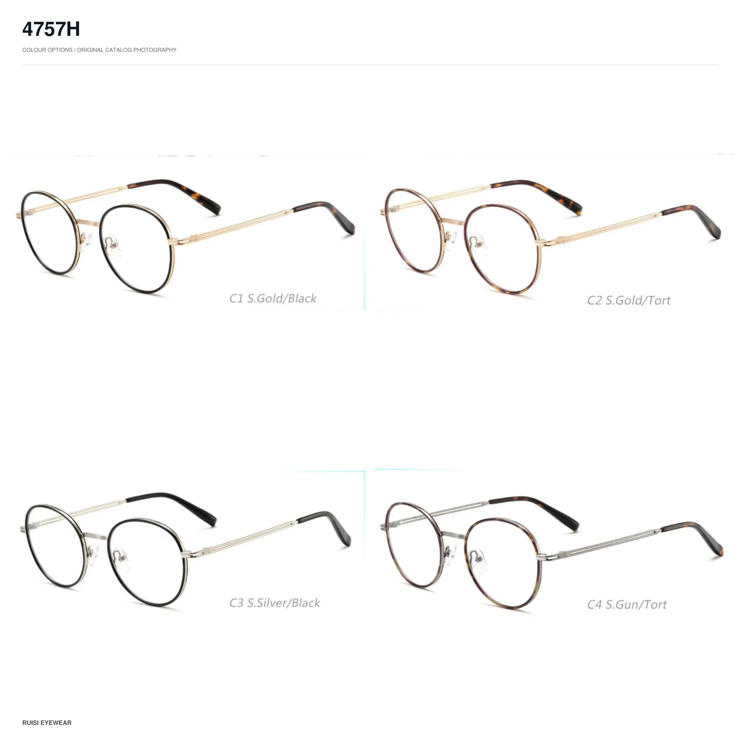 4757H Metal Optical Frames