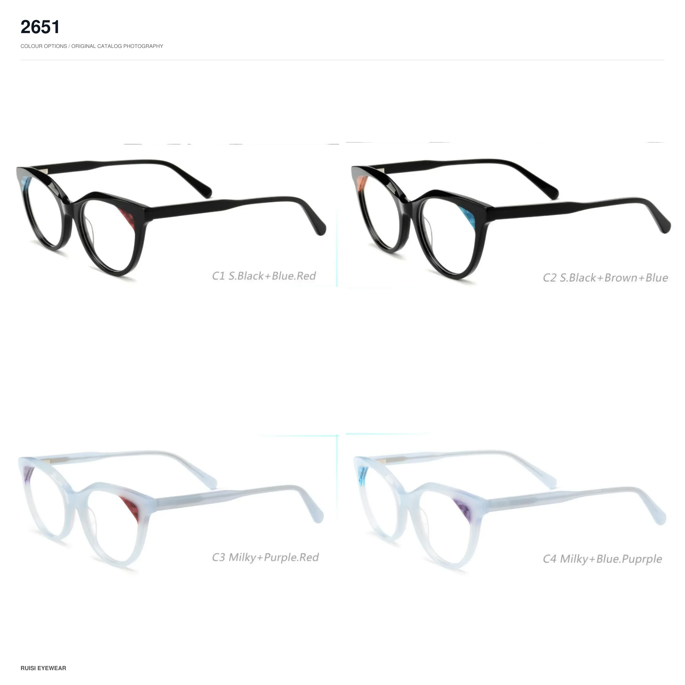 2651 Acetate Optical Frames