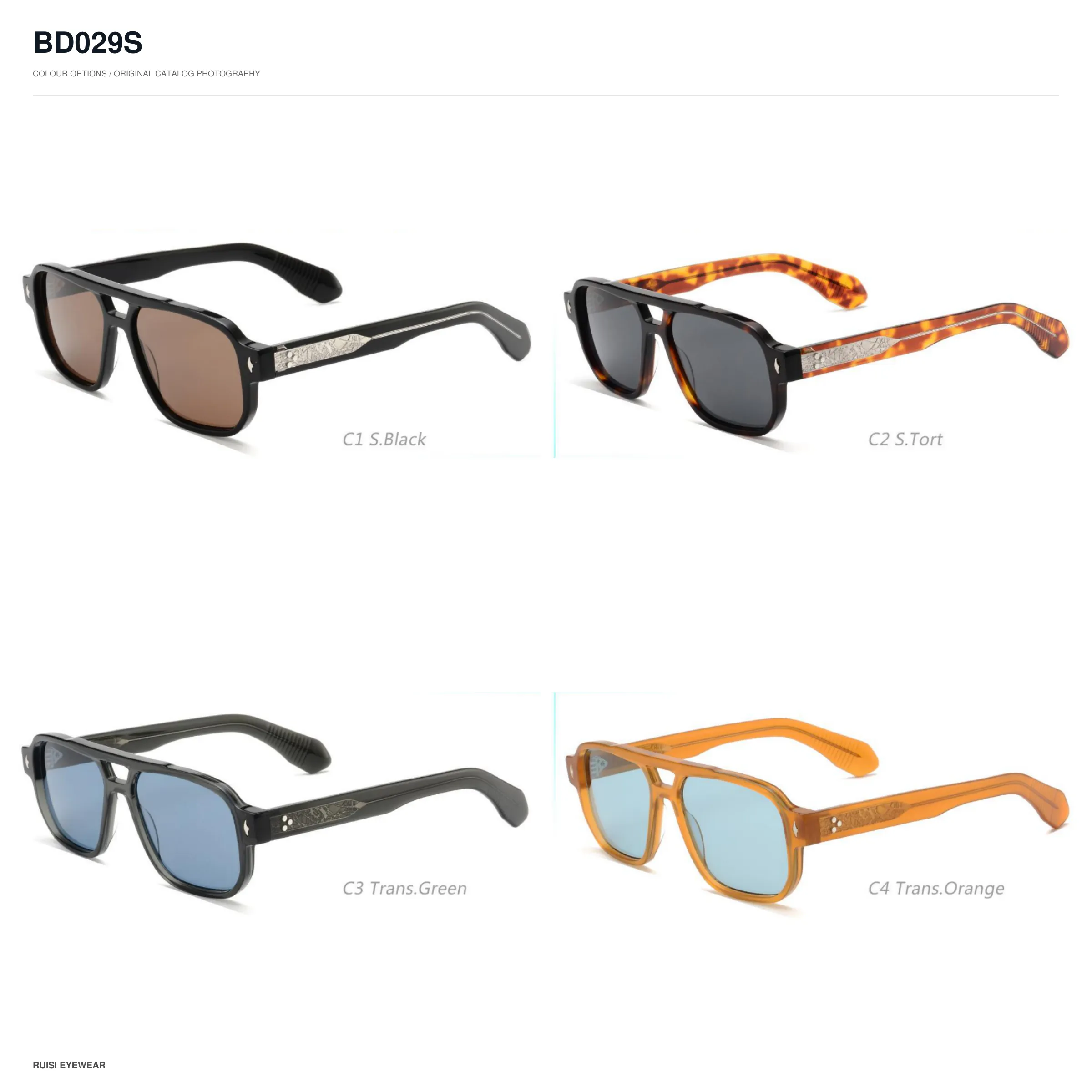 BD029S Acetate Sunglasses