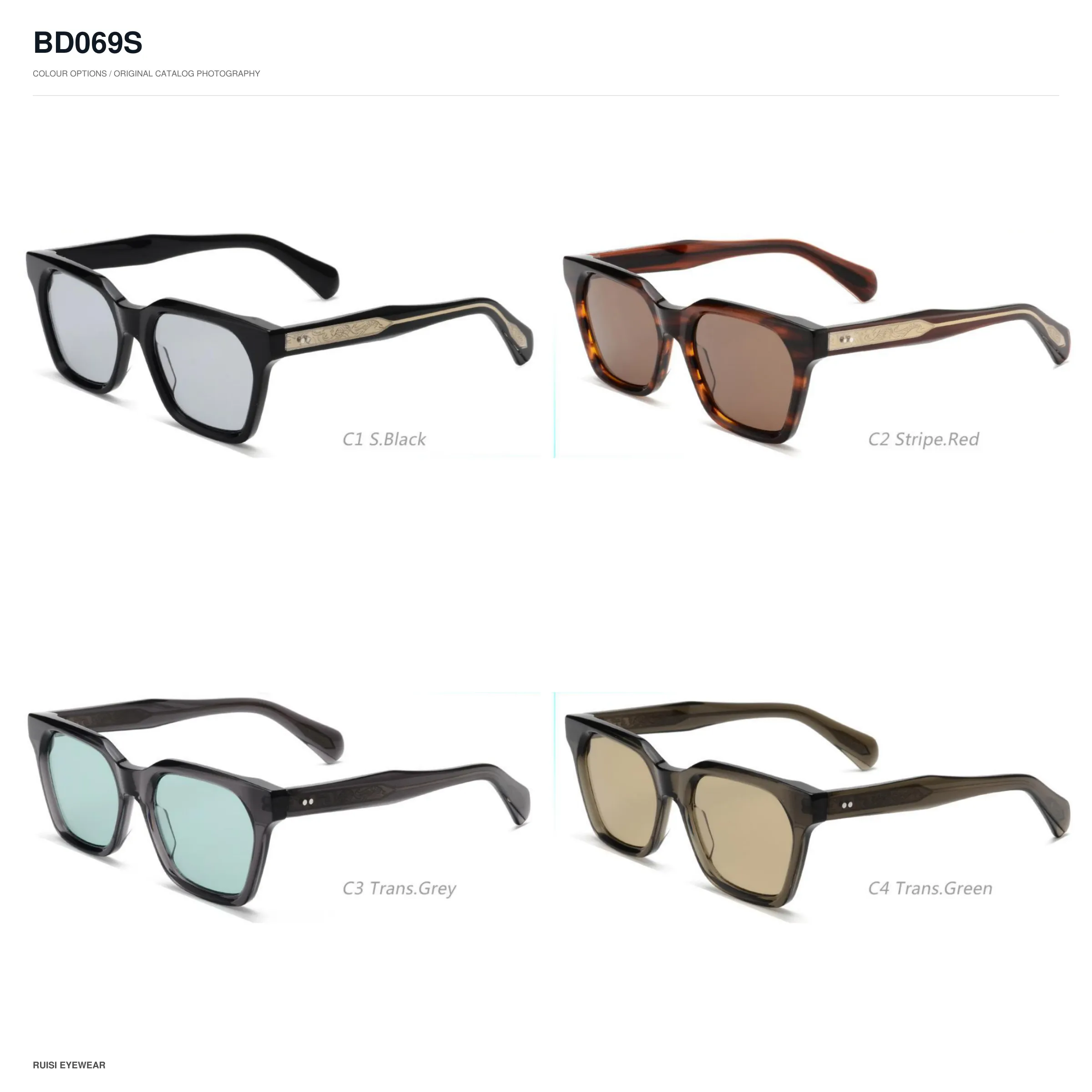 BD069S Acetate Sunglasses