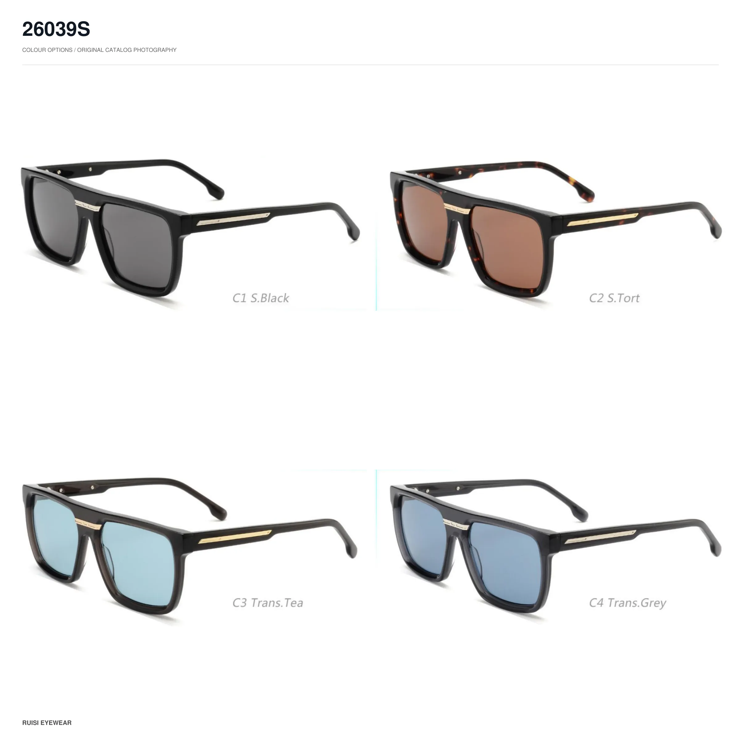26039S Acetate Sunglasses