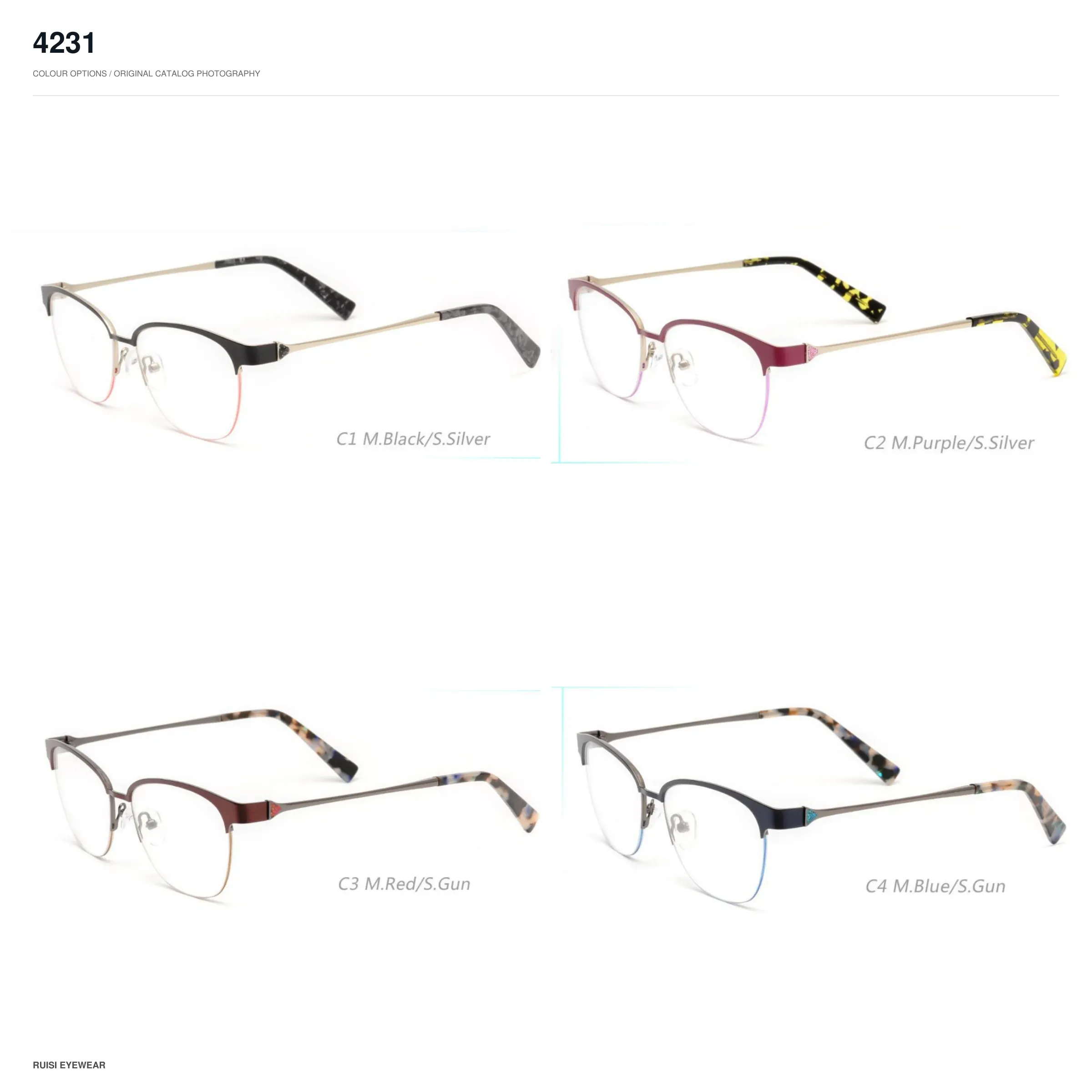 4231 Metal Optical Frames