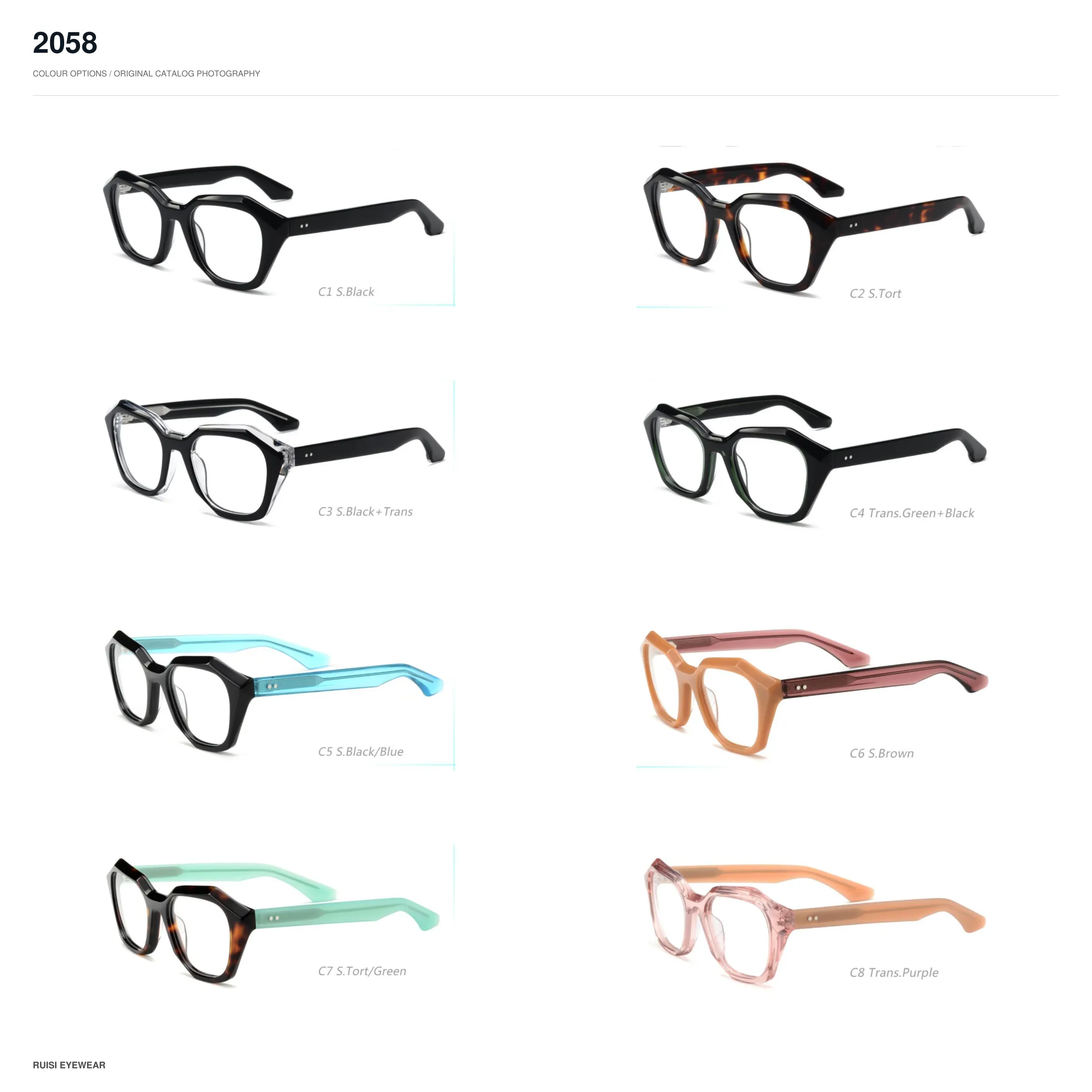 2058 Acetate Optical Frames