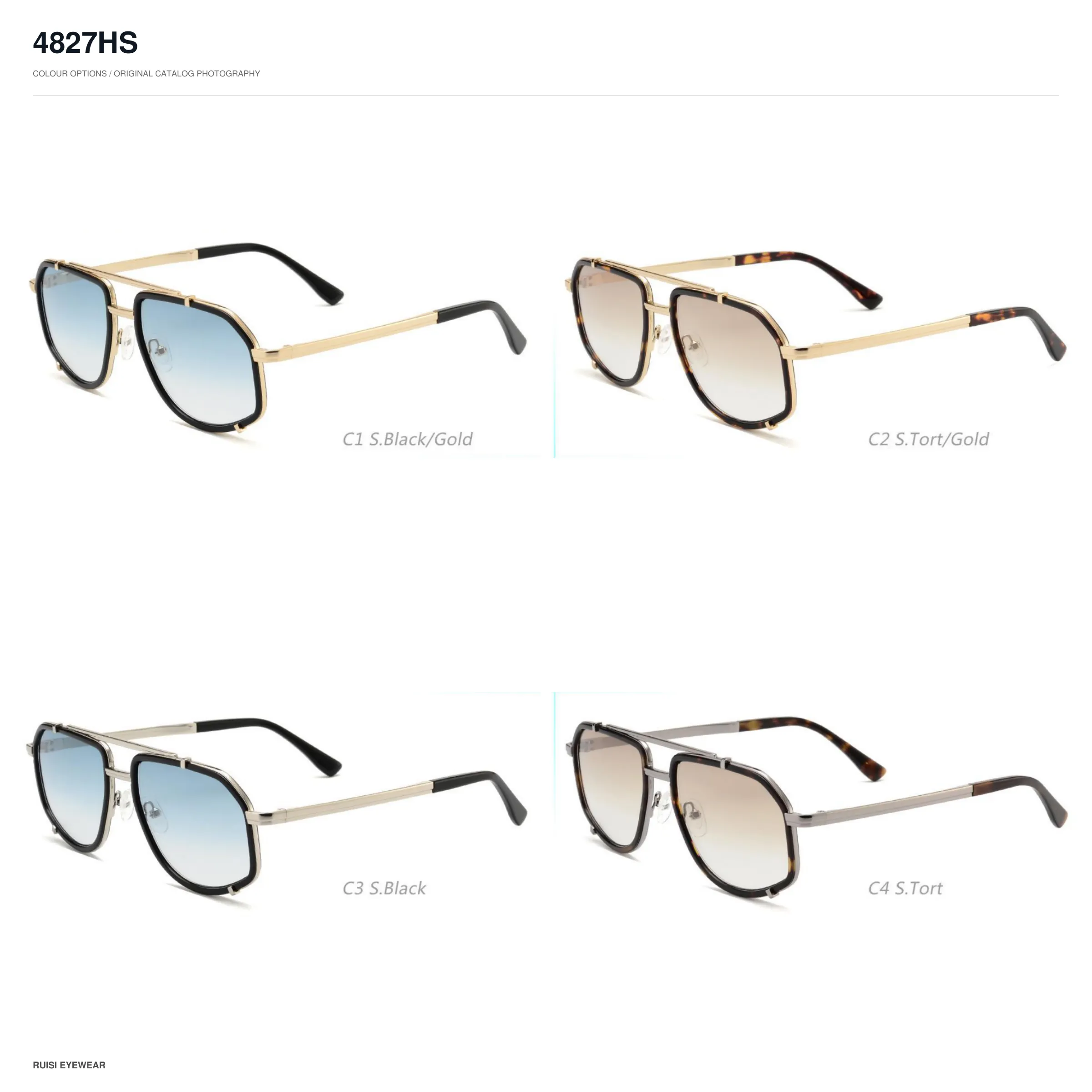 4827HS Metal Sunglasses