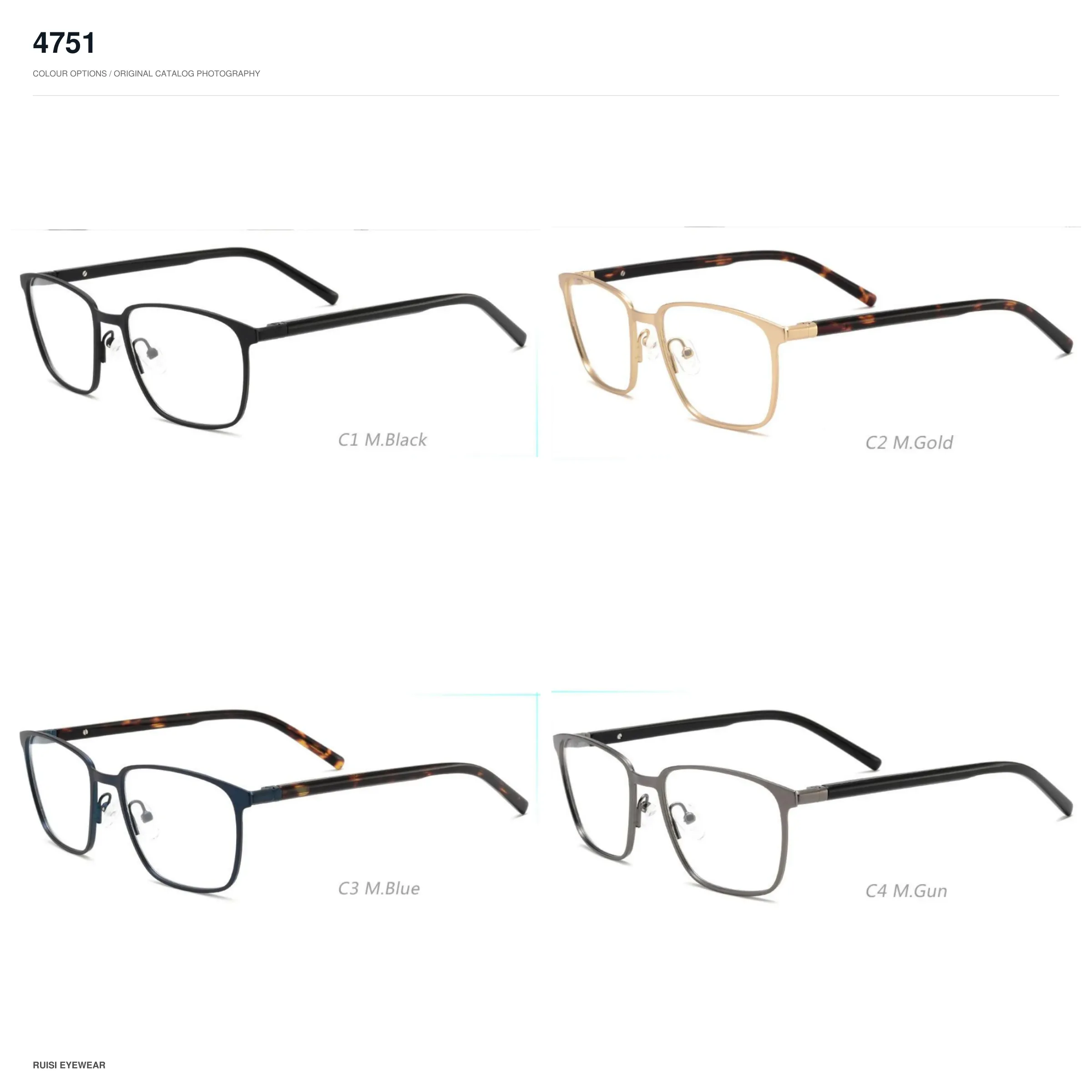 4751 Metal Optical Frames