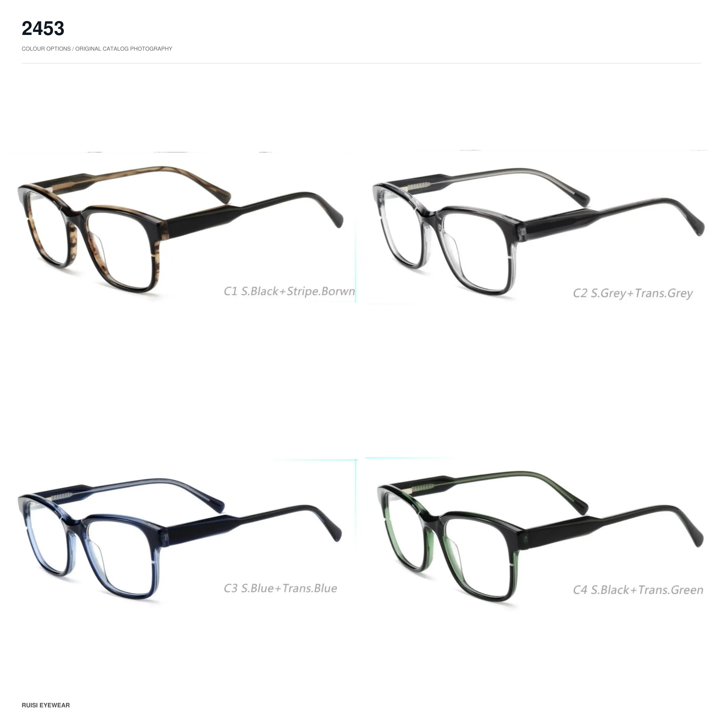 2453 Acetate Optical Frames