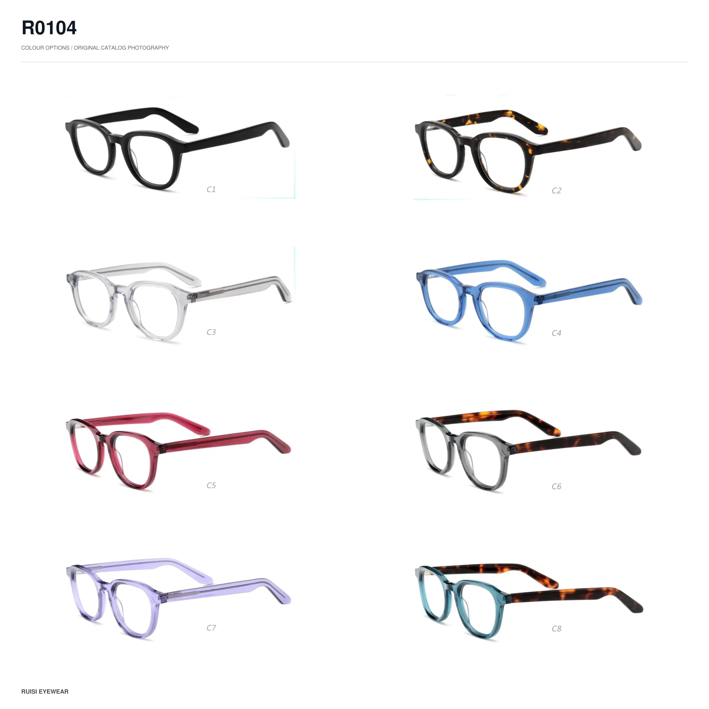 R0104 Acetate Optical Frames