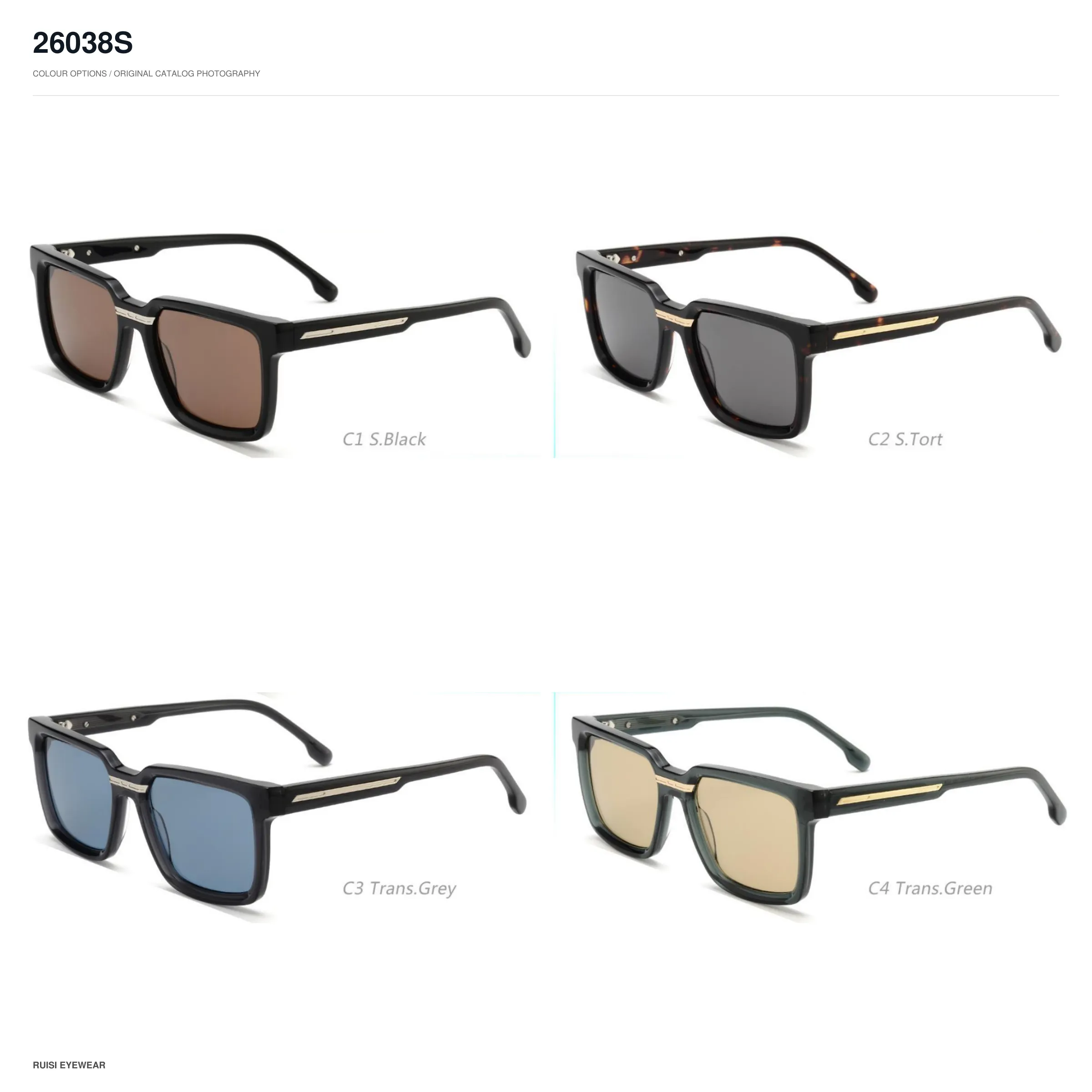 26038S Acetate Sunglasses