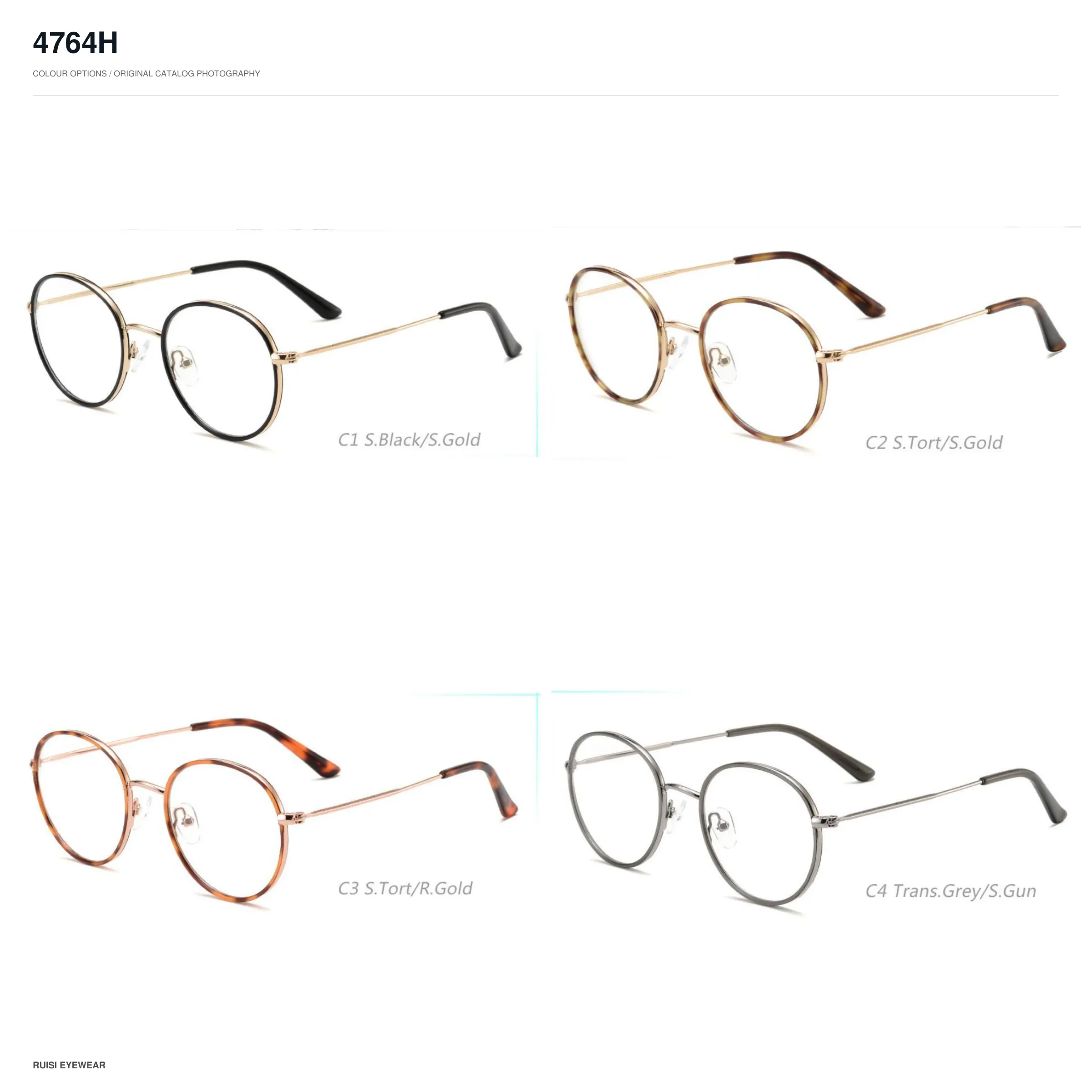 4764H Metal Optical Frames