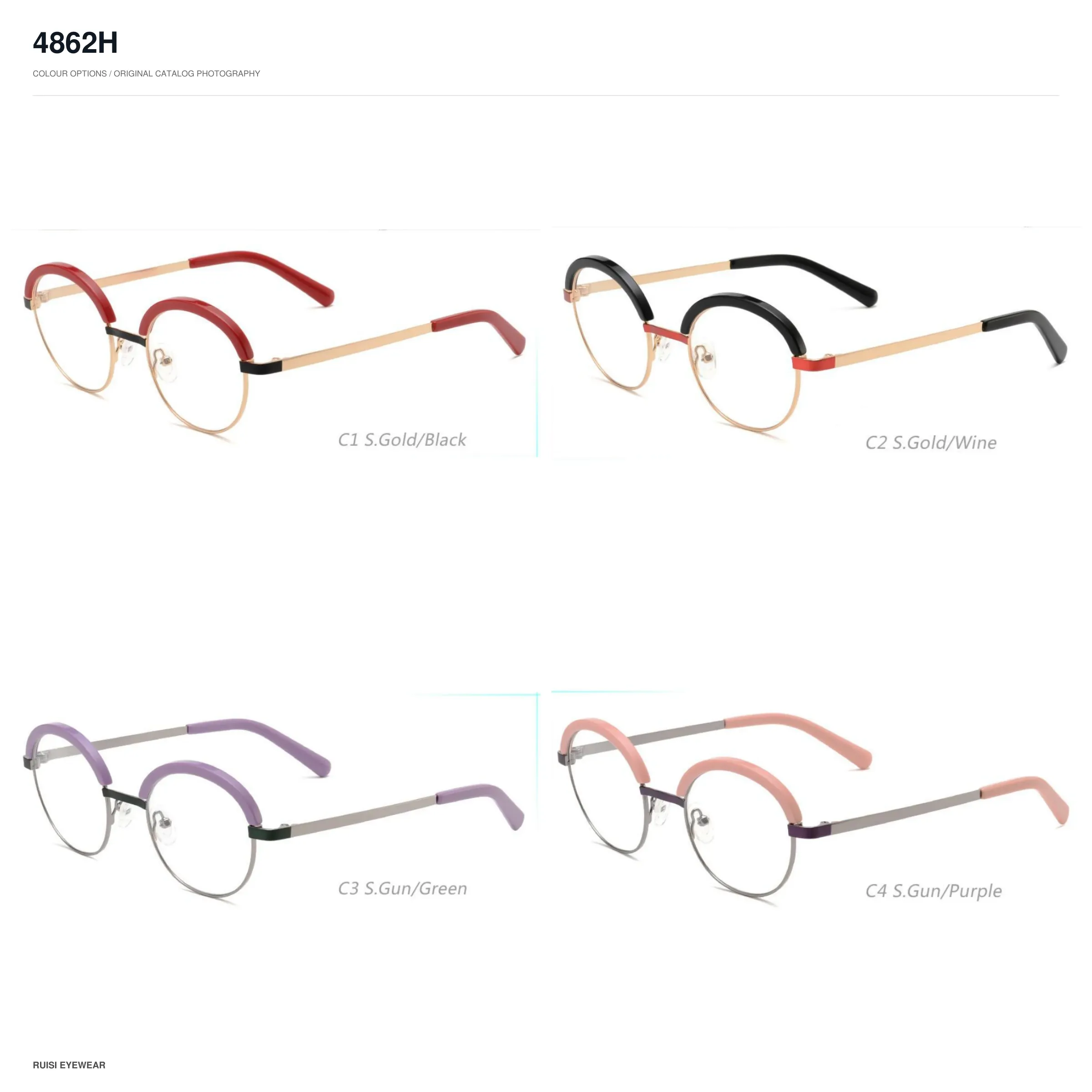 4862H Metal Optical Frames