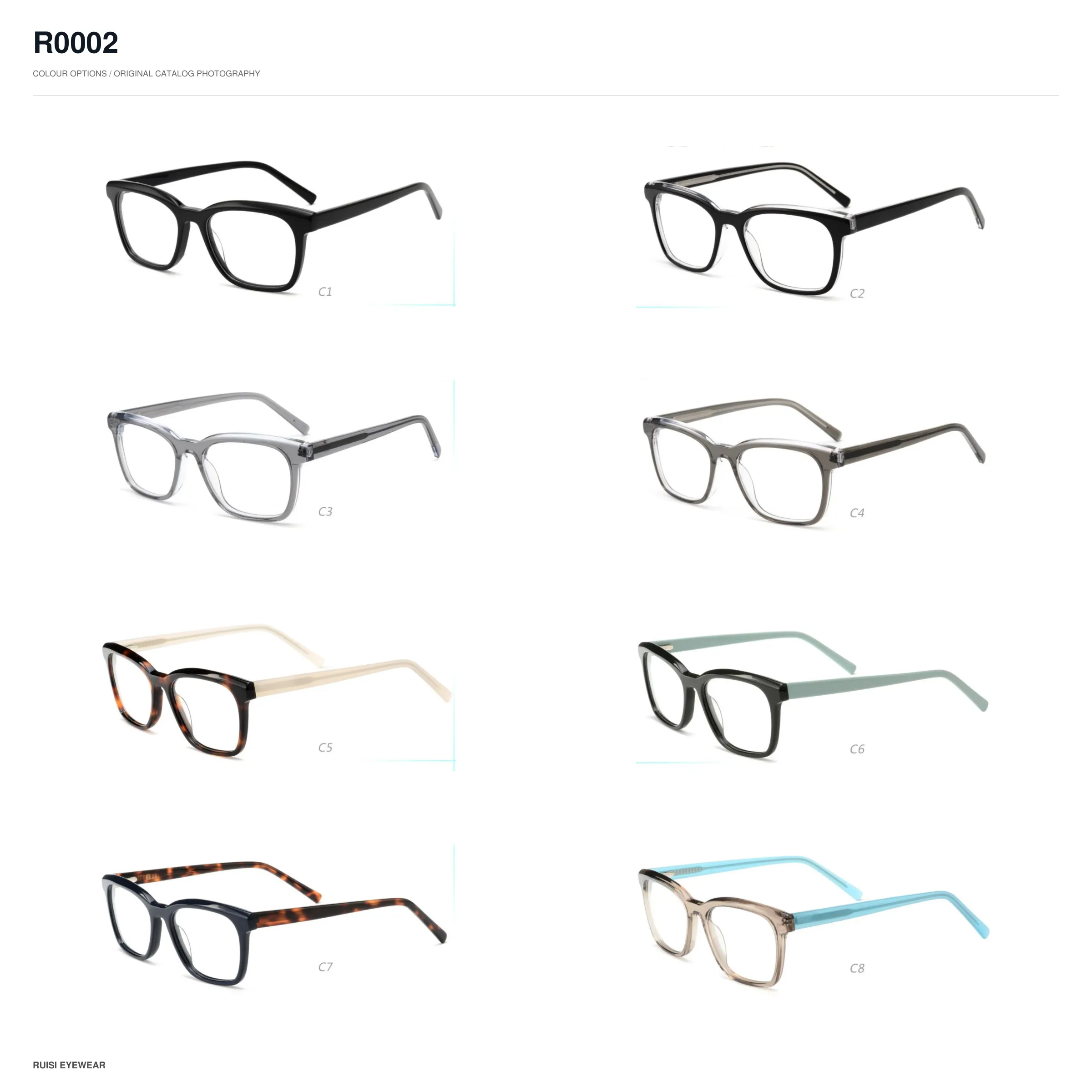 R0002 Acetate Optical Frames
