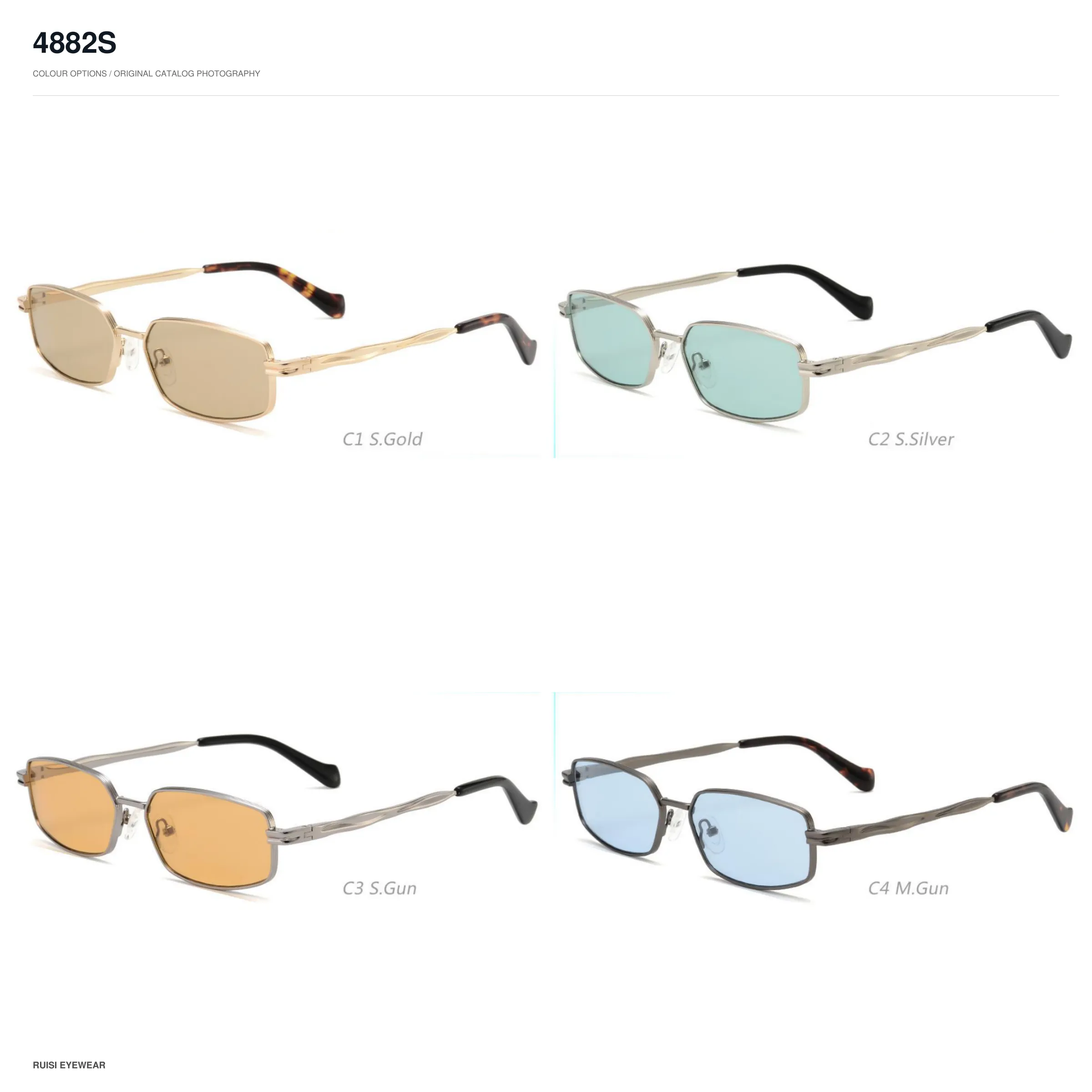 4882S Metal Sunglasses