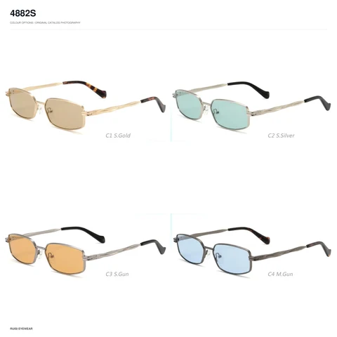 4882S Metal Sunglasses