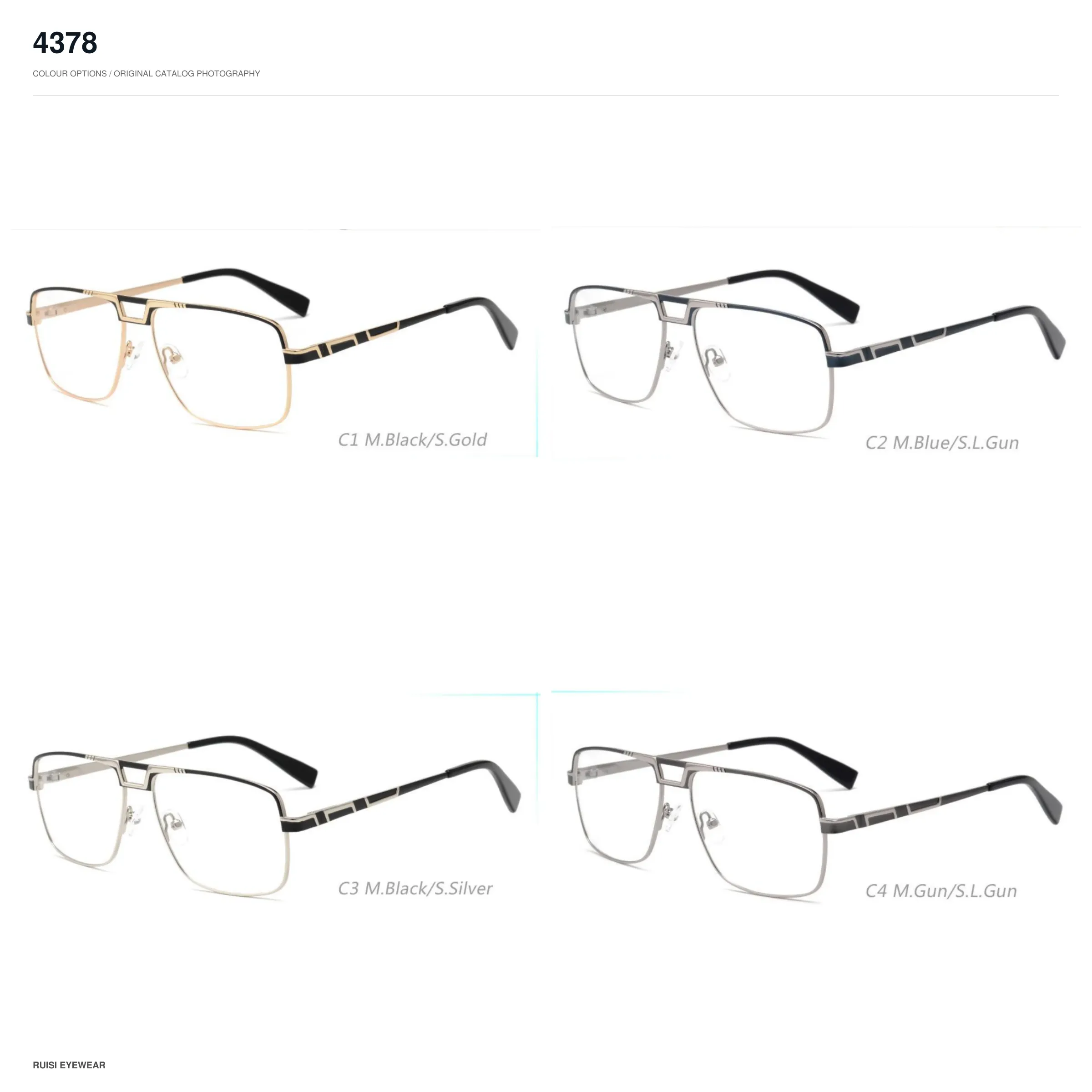 4378 Metal Optical Frames