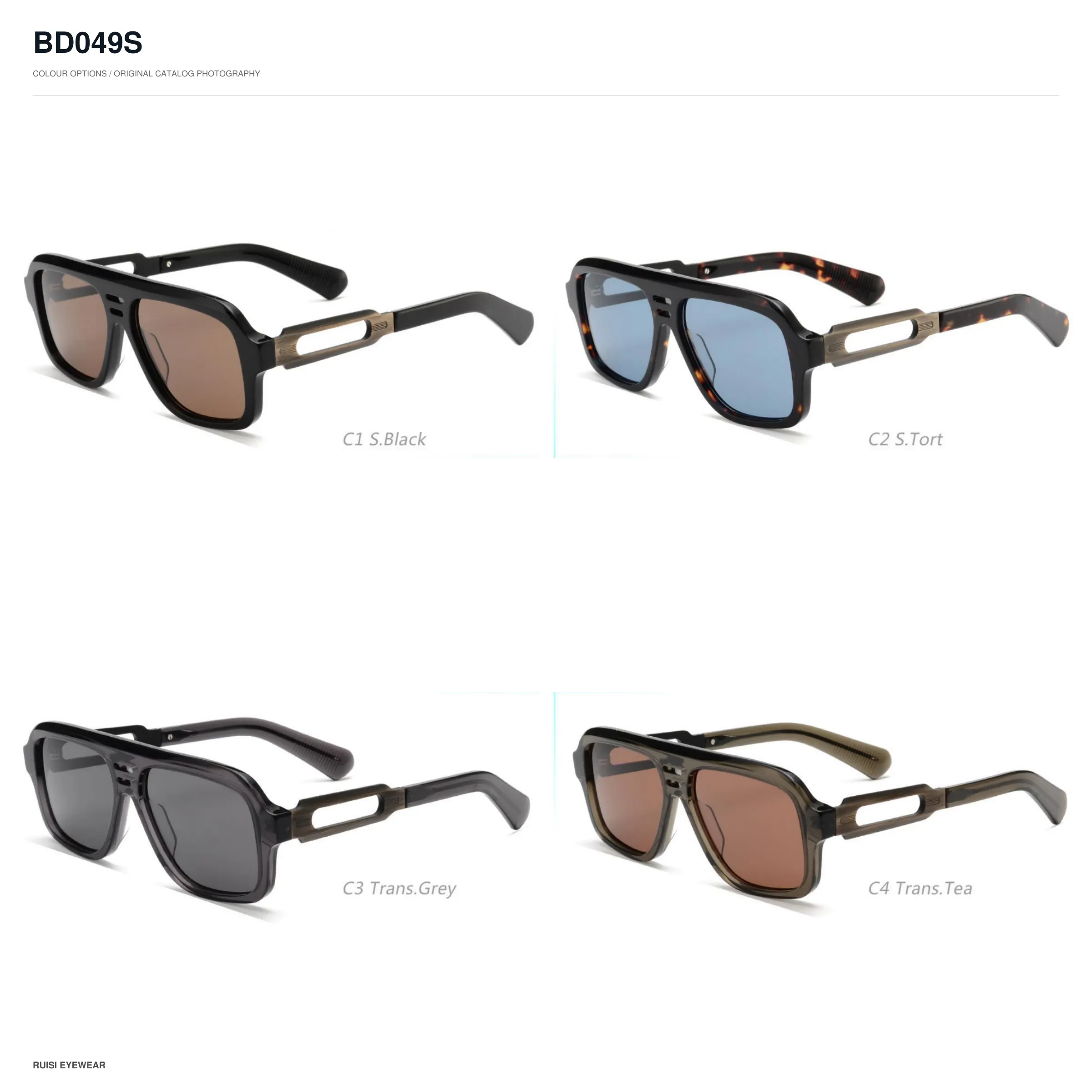 BD049S Acetate Sunglasses