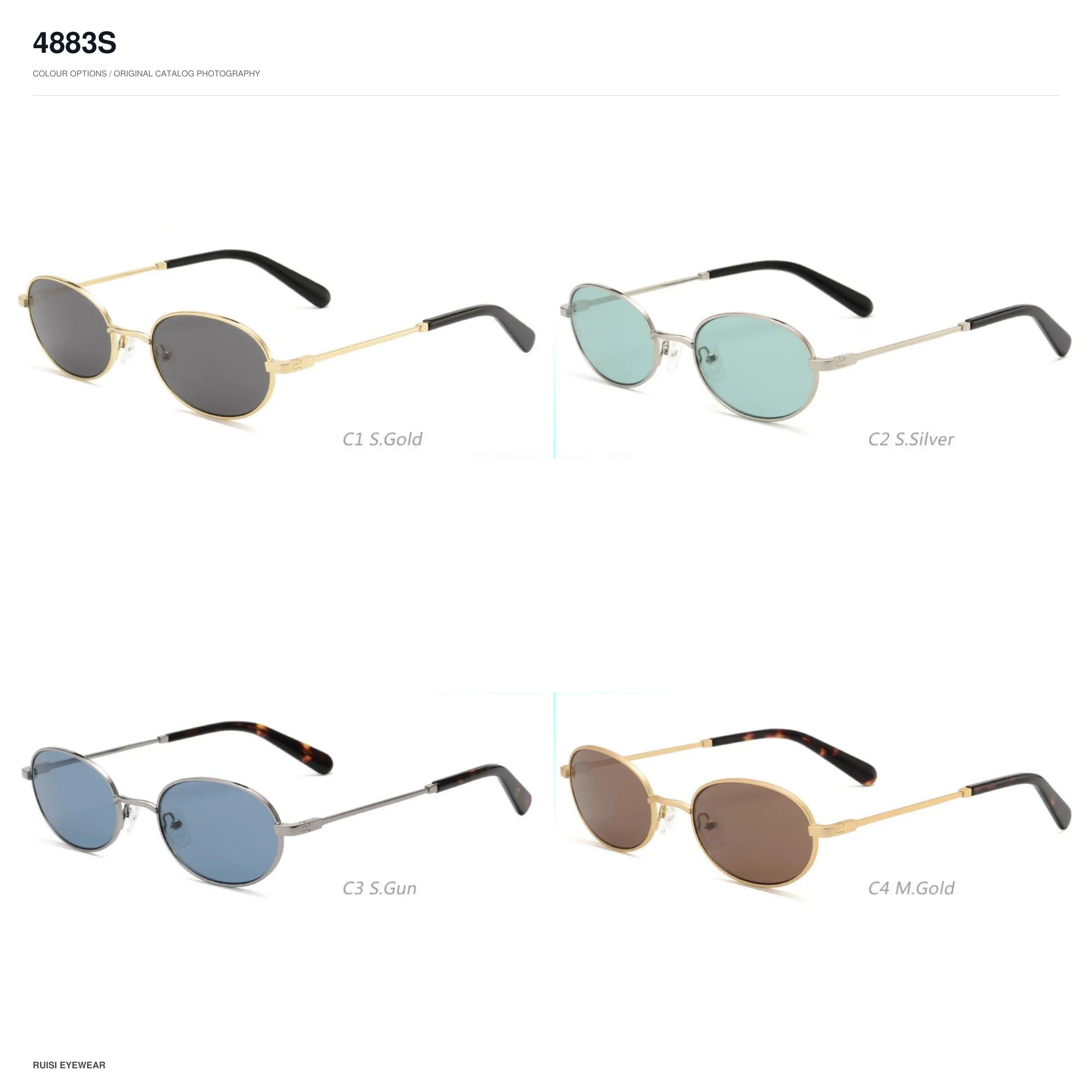 4883S Metal Sunglasses
